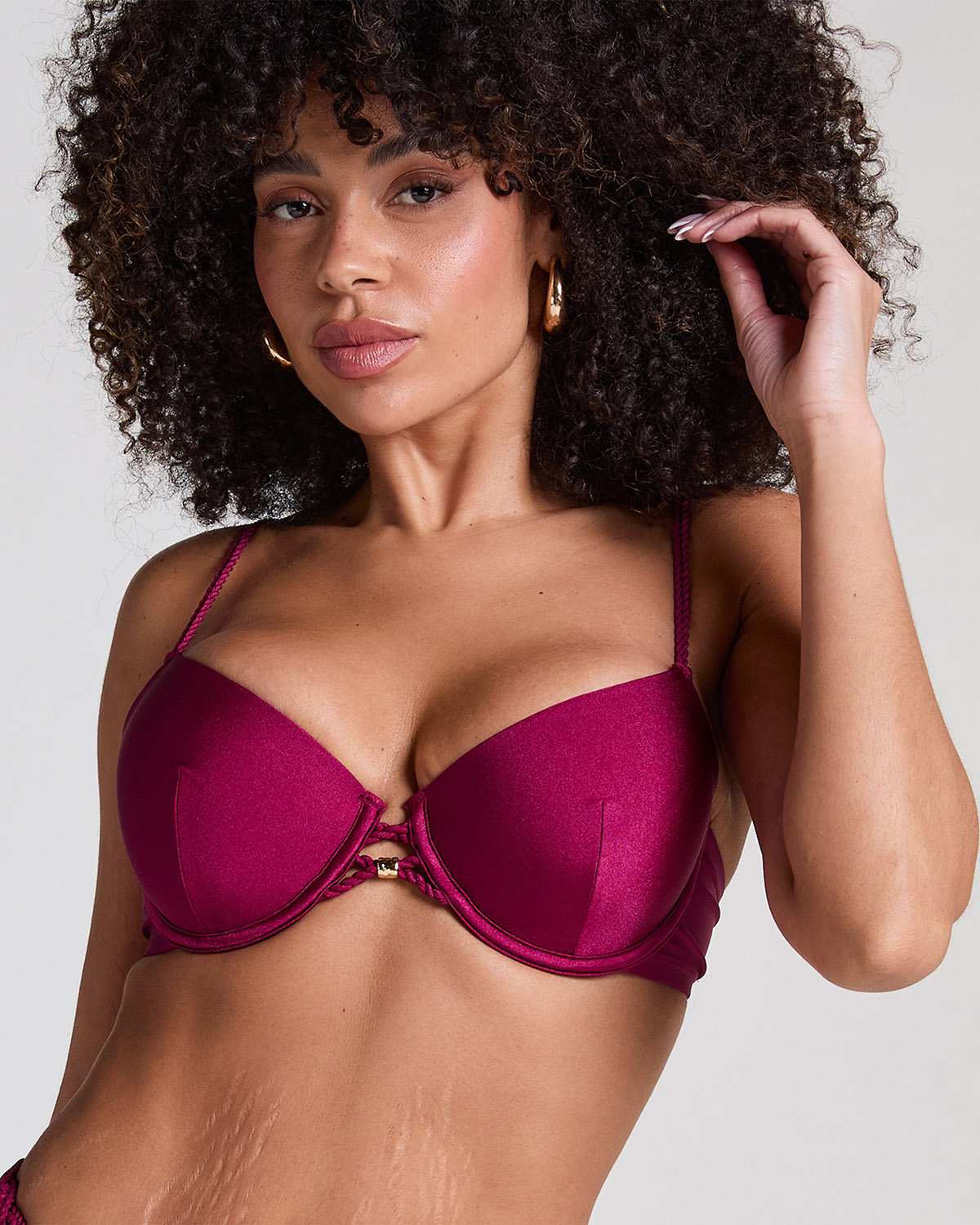 Magenta Marrakech Padded Underwired Bikini Top
