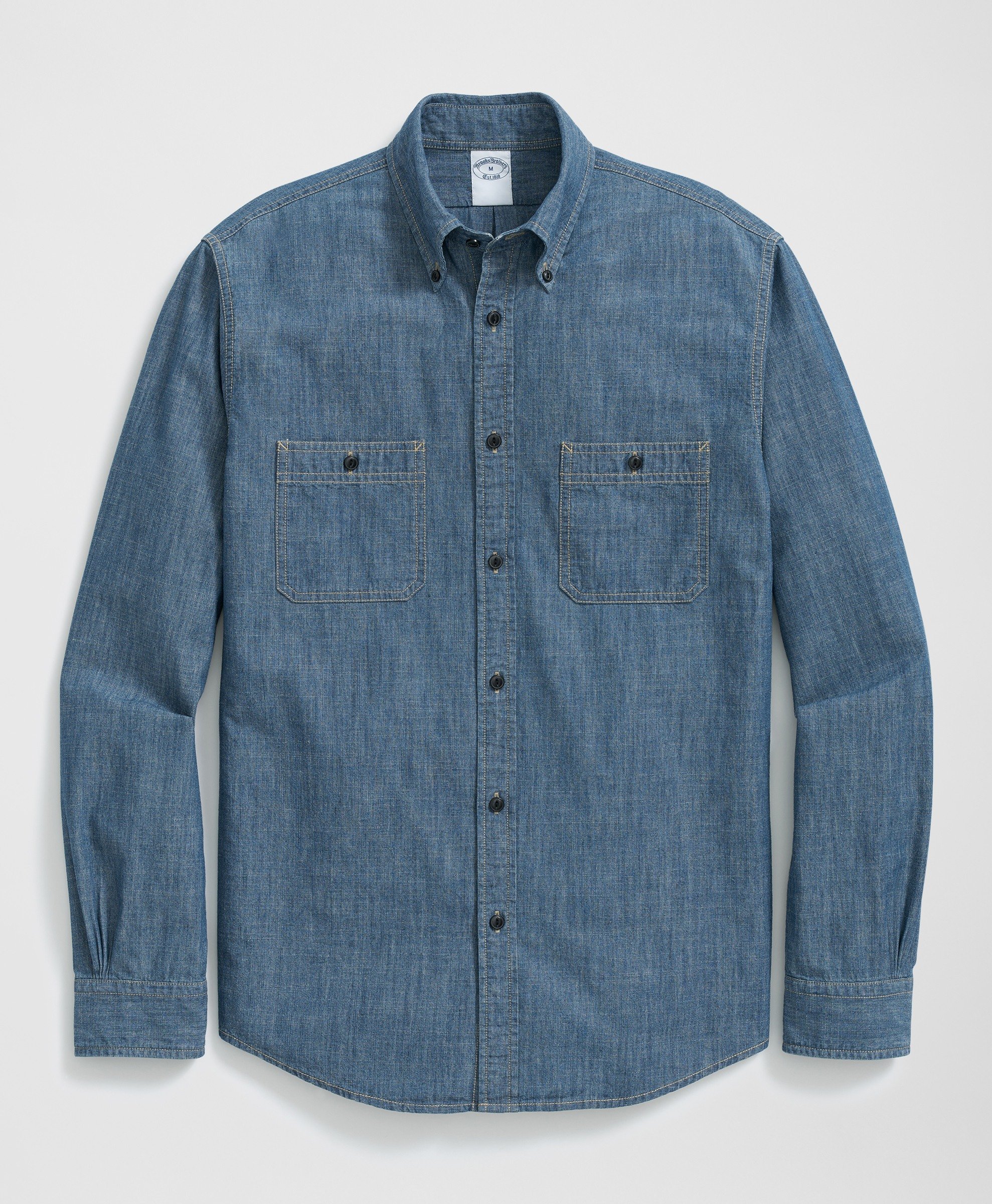 Brooks Brothers | Regular Finish Chambray Sport Shirt