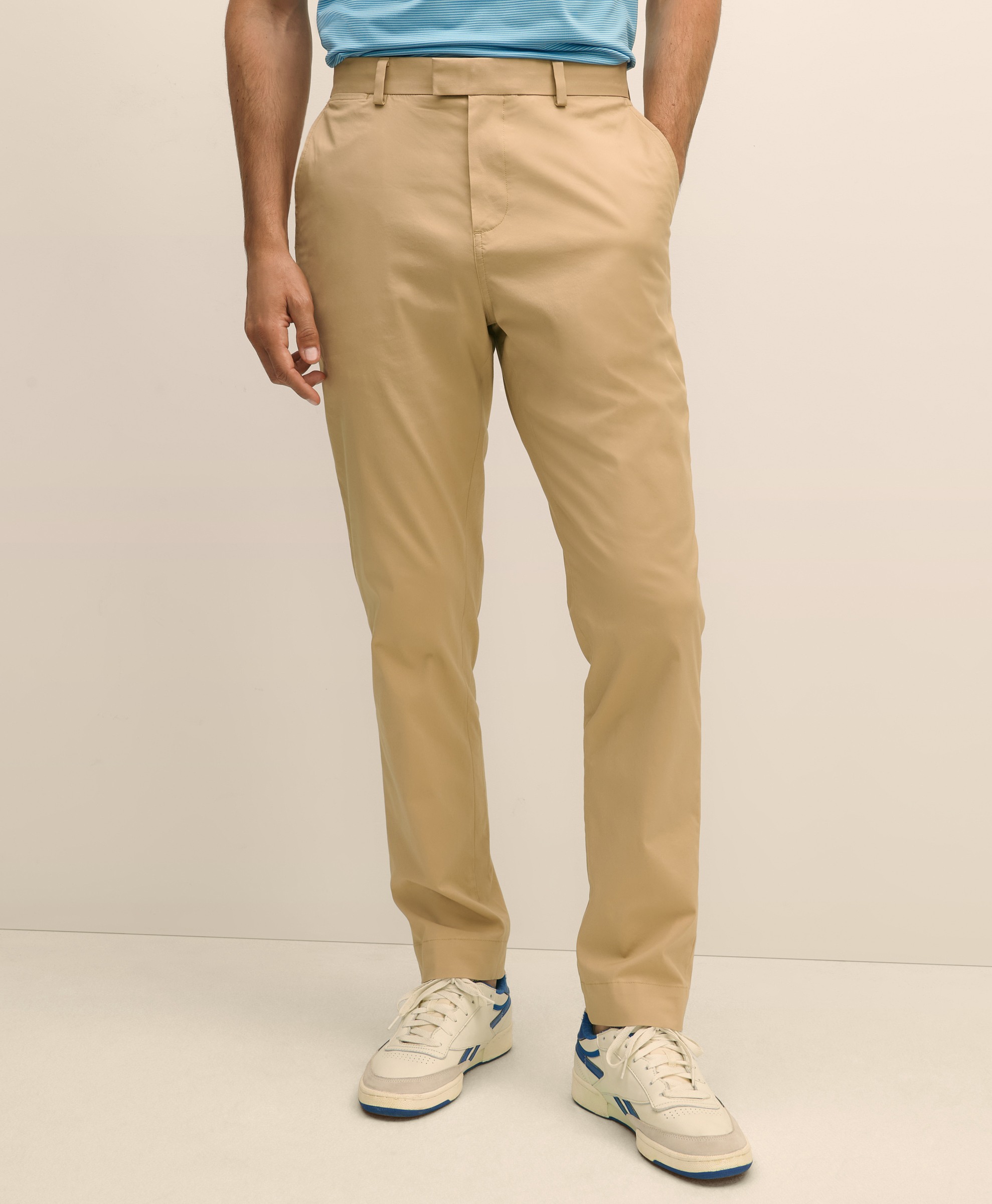 Brooks Brothers | Performance Solid Regular Fit Chinos