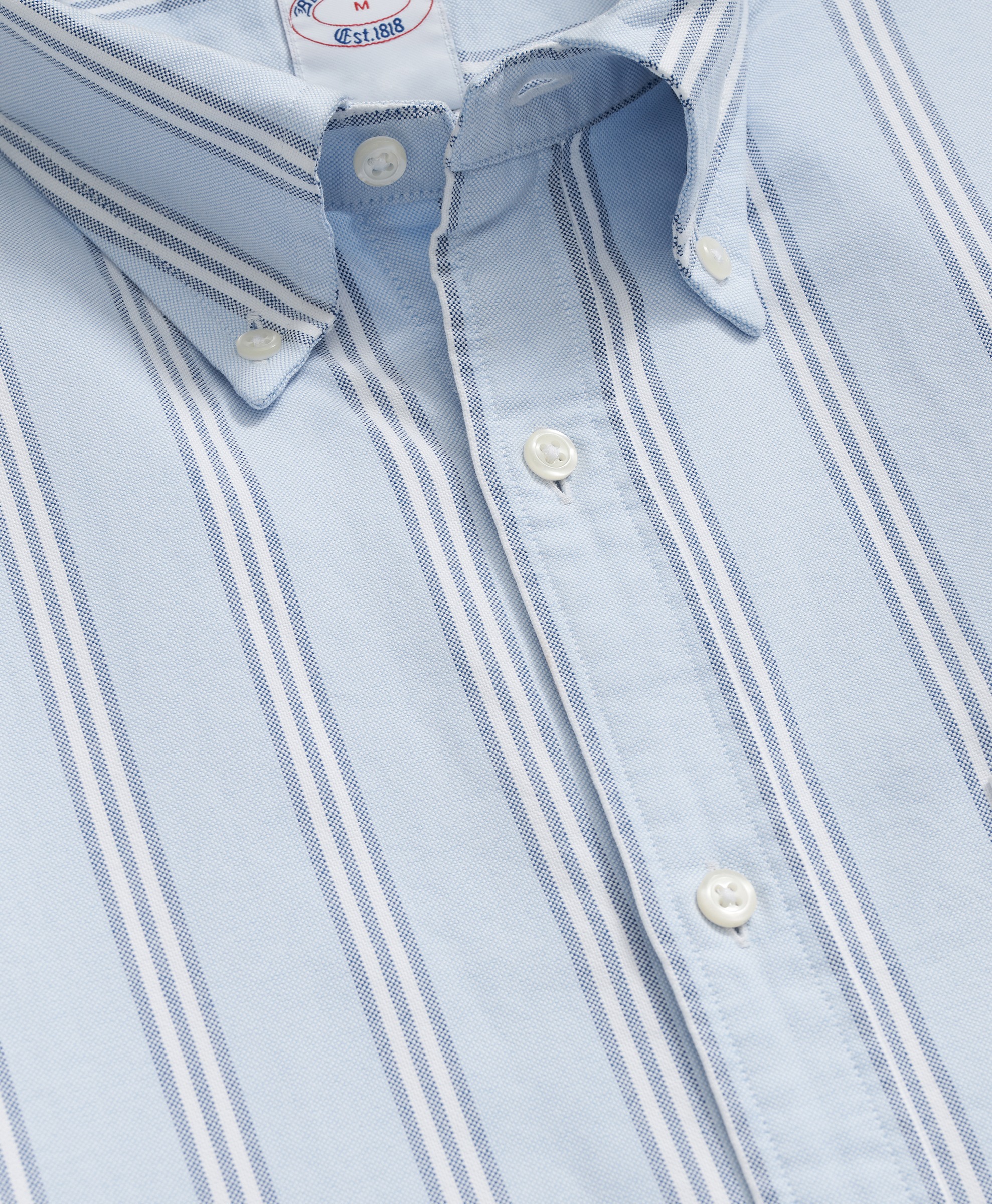 Friday Oxford Striped Regular Fit Sport Shirt | Brooks Brothers