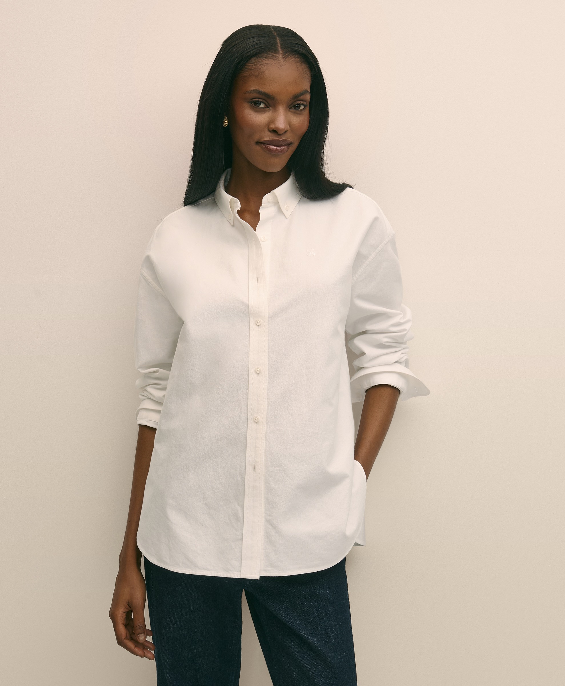 Brooks Brothers | Womenswear Pure Cotton Shirt