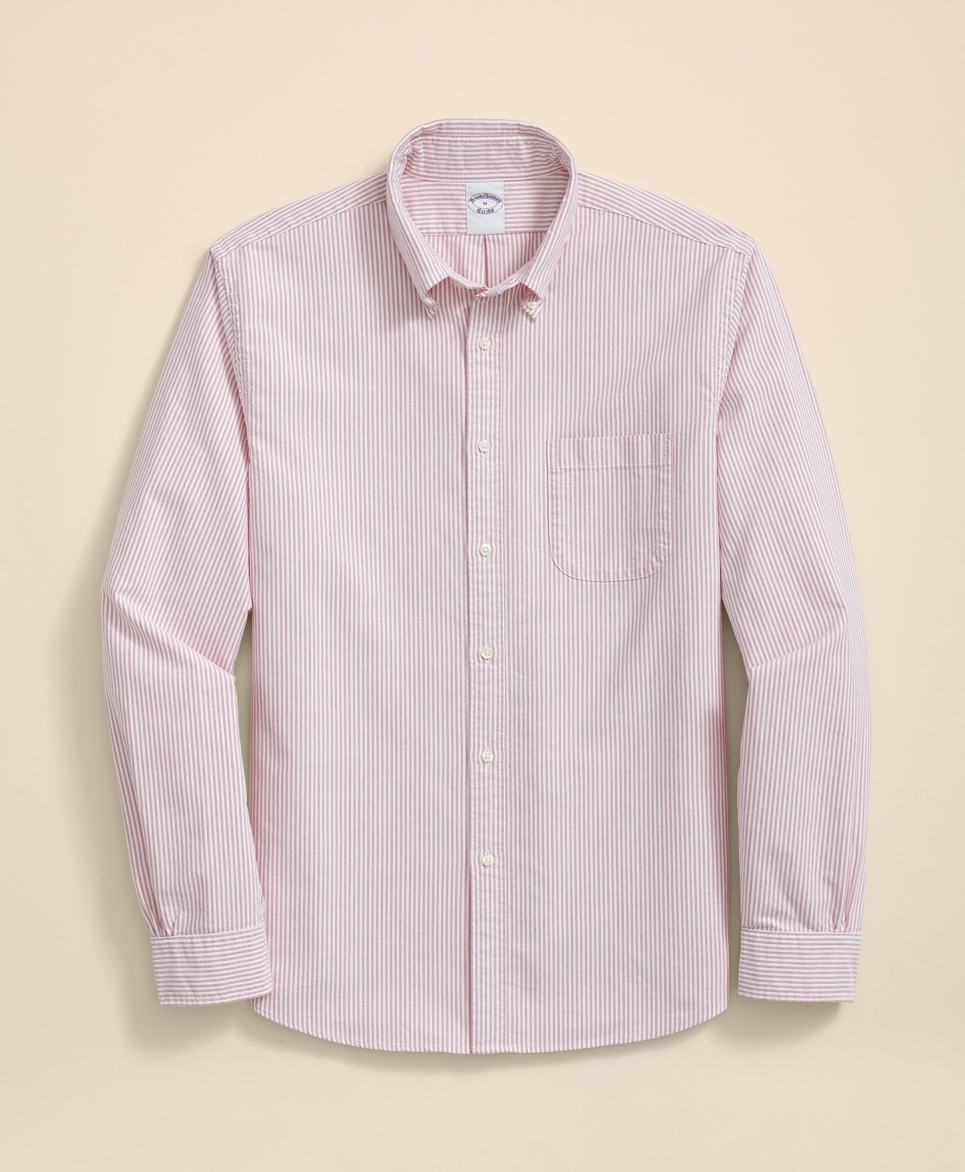 Brooks Brothers | Friday Oxford Striped Regular Fit Sport Shirt
