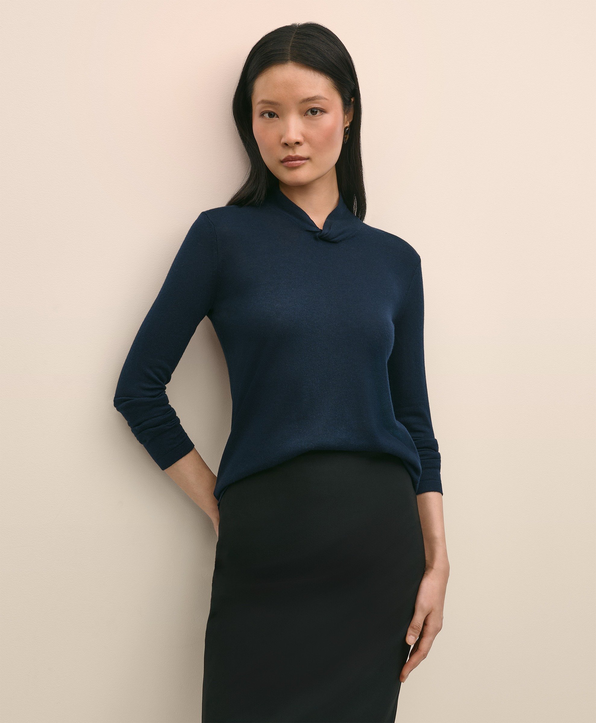 Brooks Brothers | Womenswear Silk Cashmere Sweater