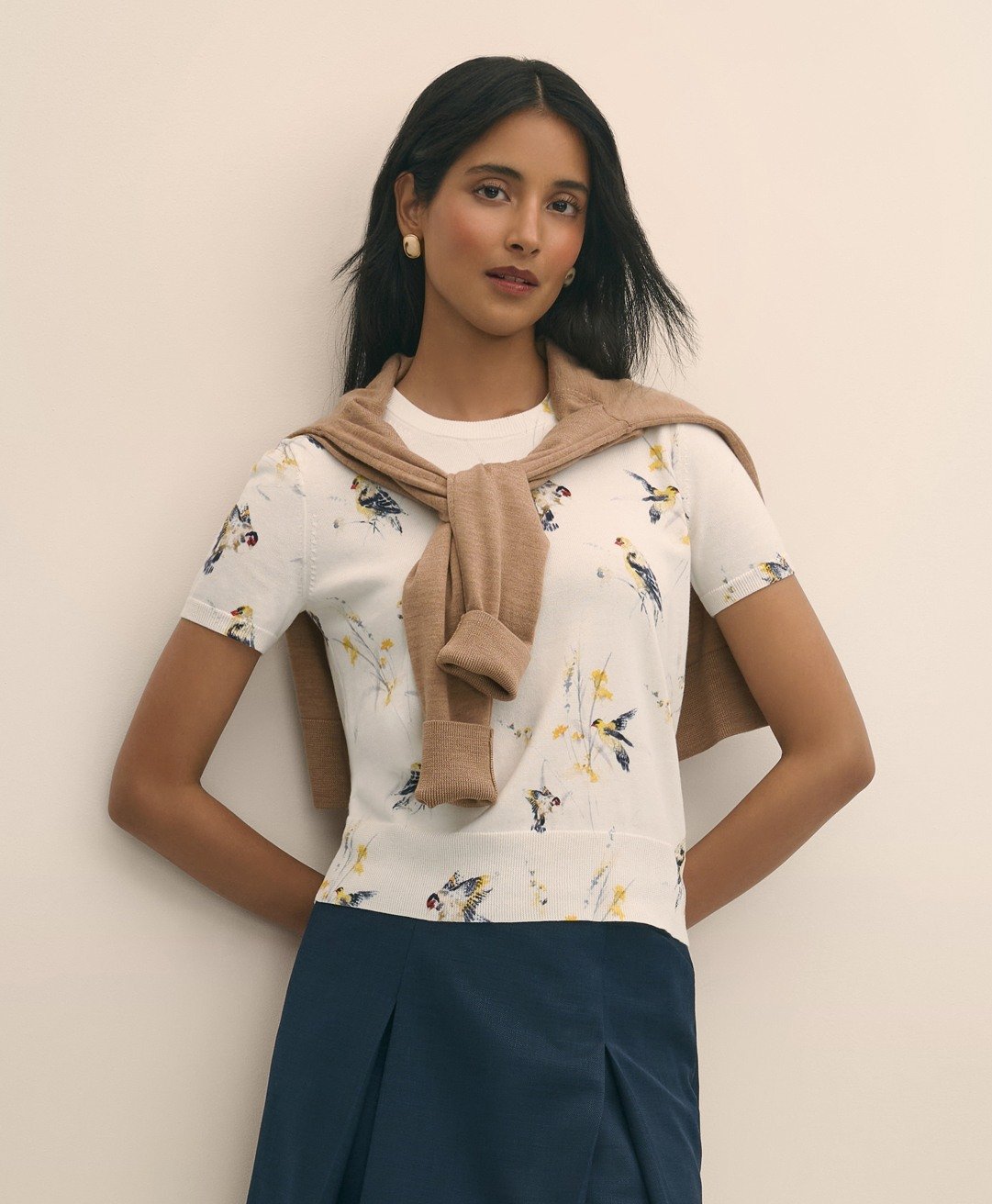 Brooks Brothers | Womenswear Pure Cotton Sweater