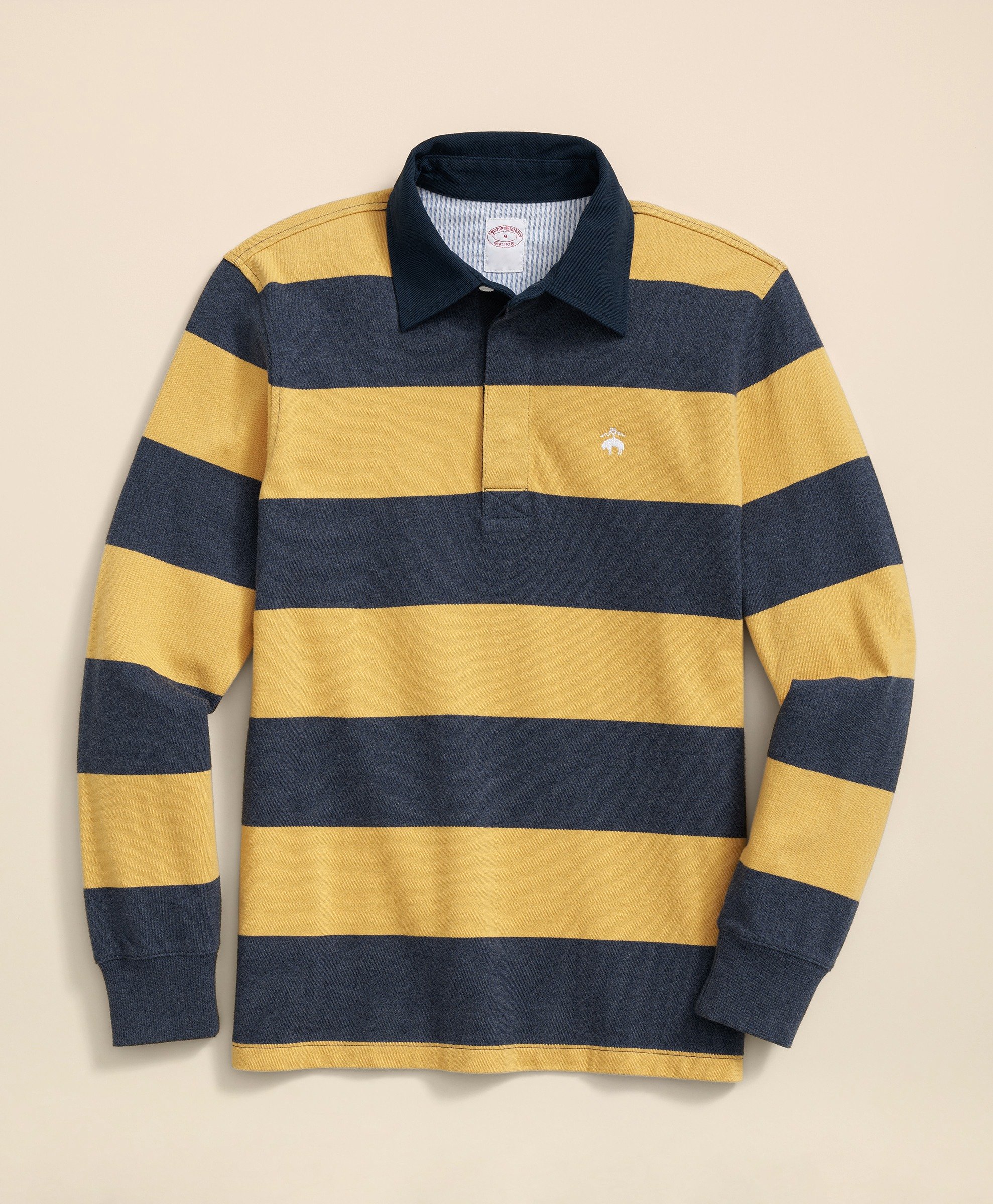 Brooks Brothers | Rugby Striped Regular Fit Polo T-Shirt