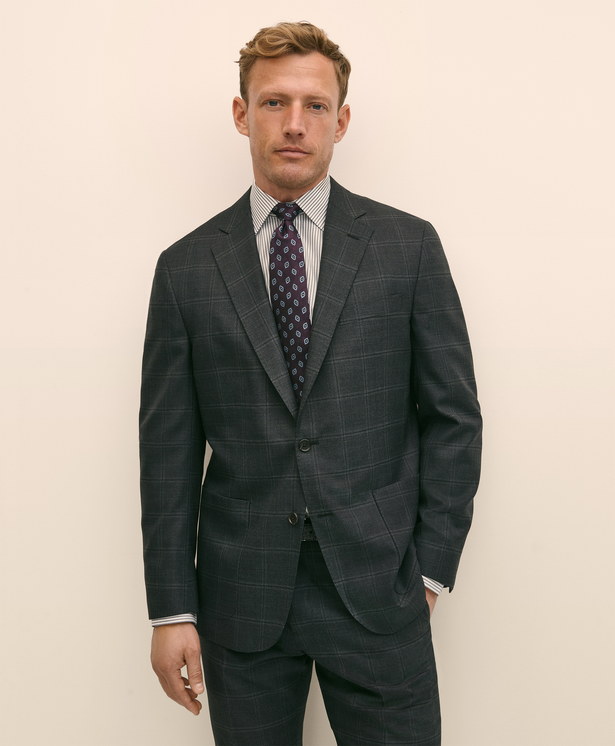 Brooks Brothers | Separates Wool Checks Regular Jacket