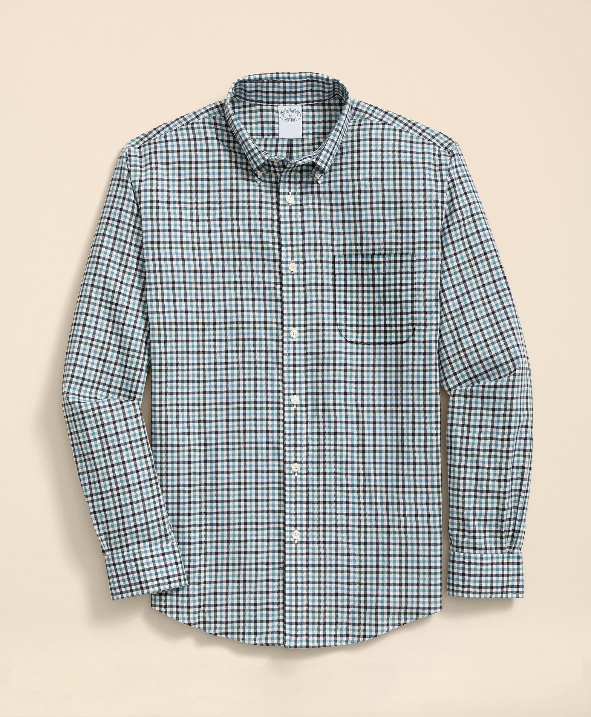 Brooks Brothers | Non-Iron Twill Patterned Sport Shirt