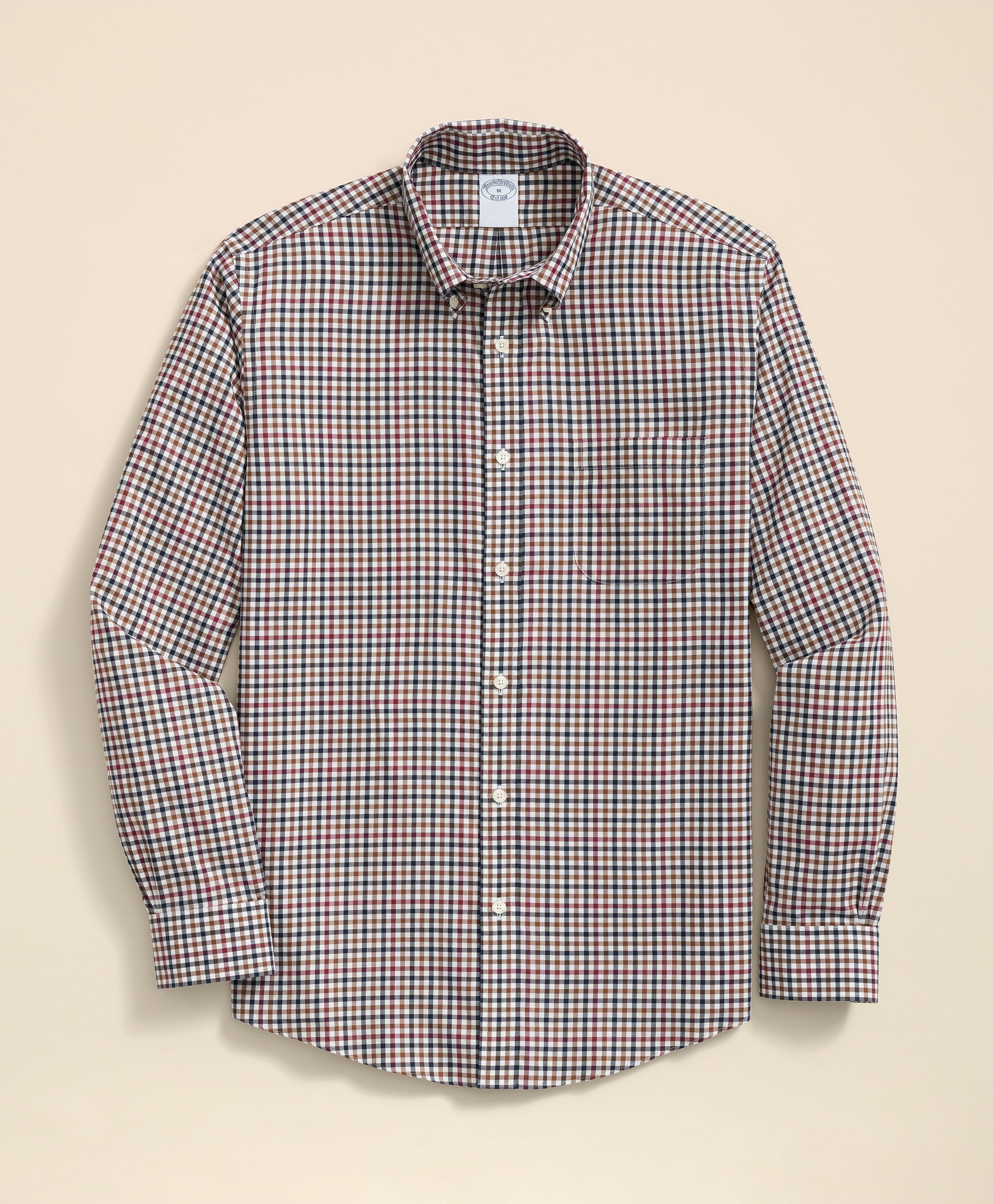 Brooks Brothers | Non-Iron Twill Patterned Sport Shirt