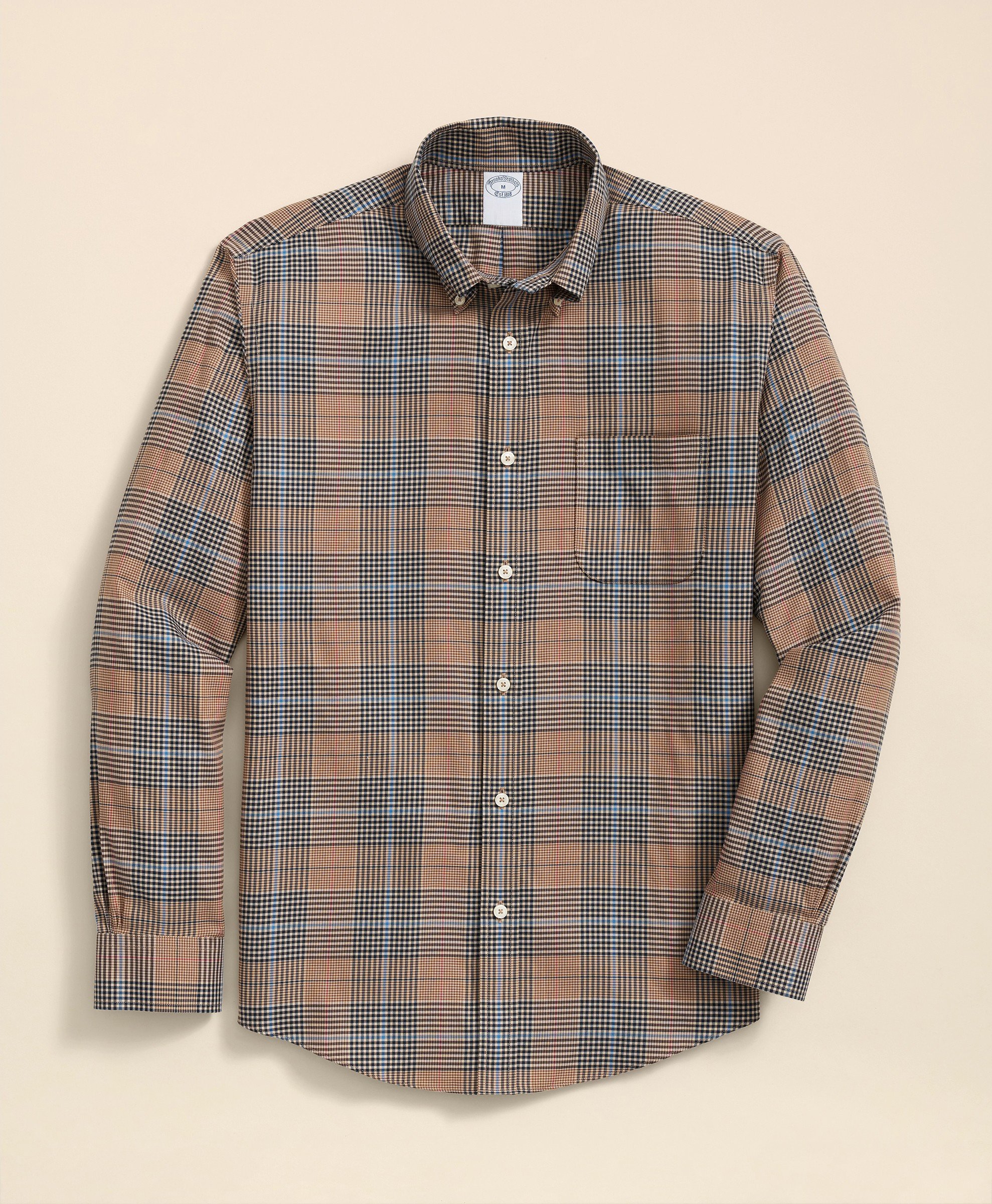 Brooks Brothers | Non-Iron Twill Patterned Sport Shirt
