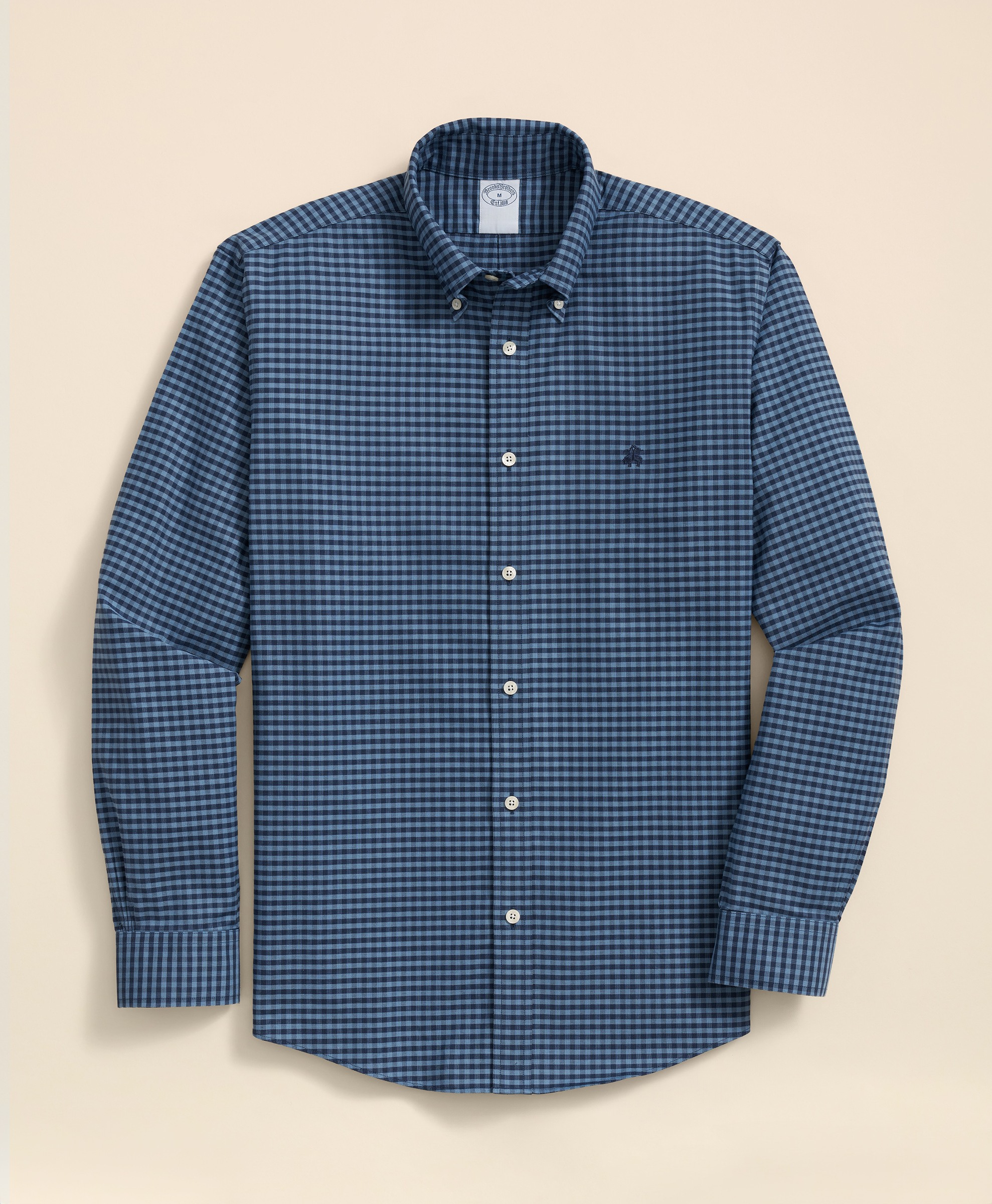 Brooks Brothers | Non-Iron Oxford Patterned Sport Shirt