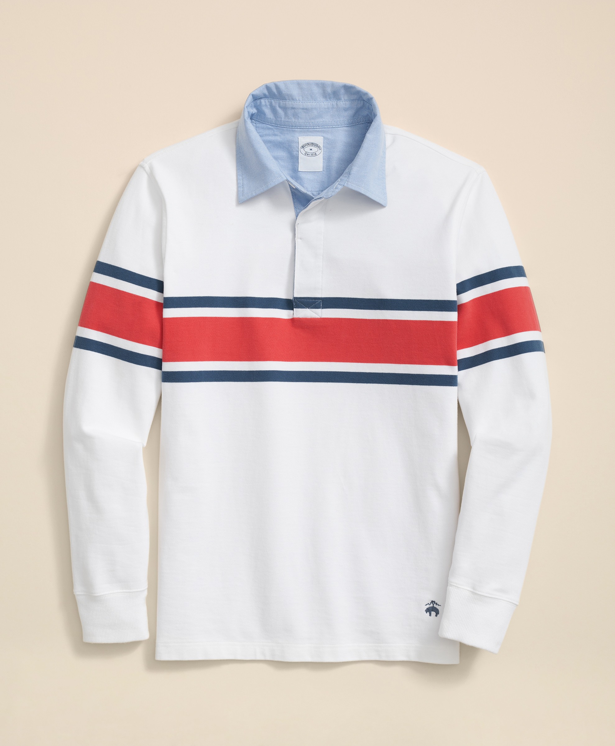 Brooks Brothers | Rugby Striped Regular Fit Polo T-Shirt