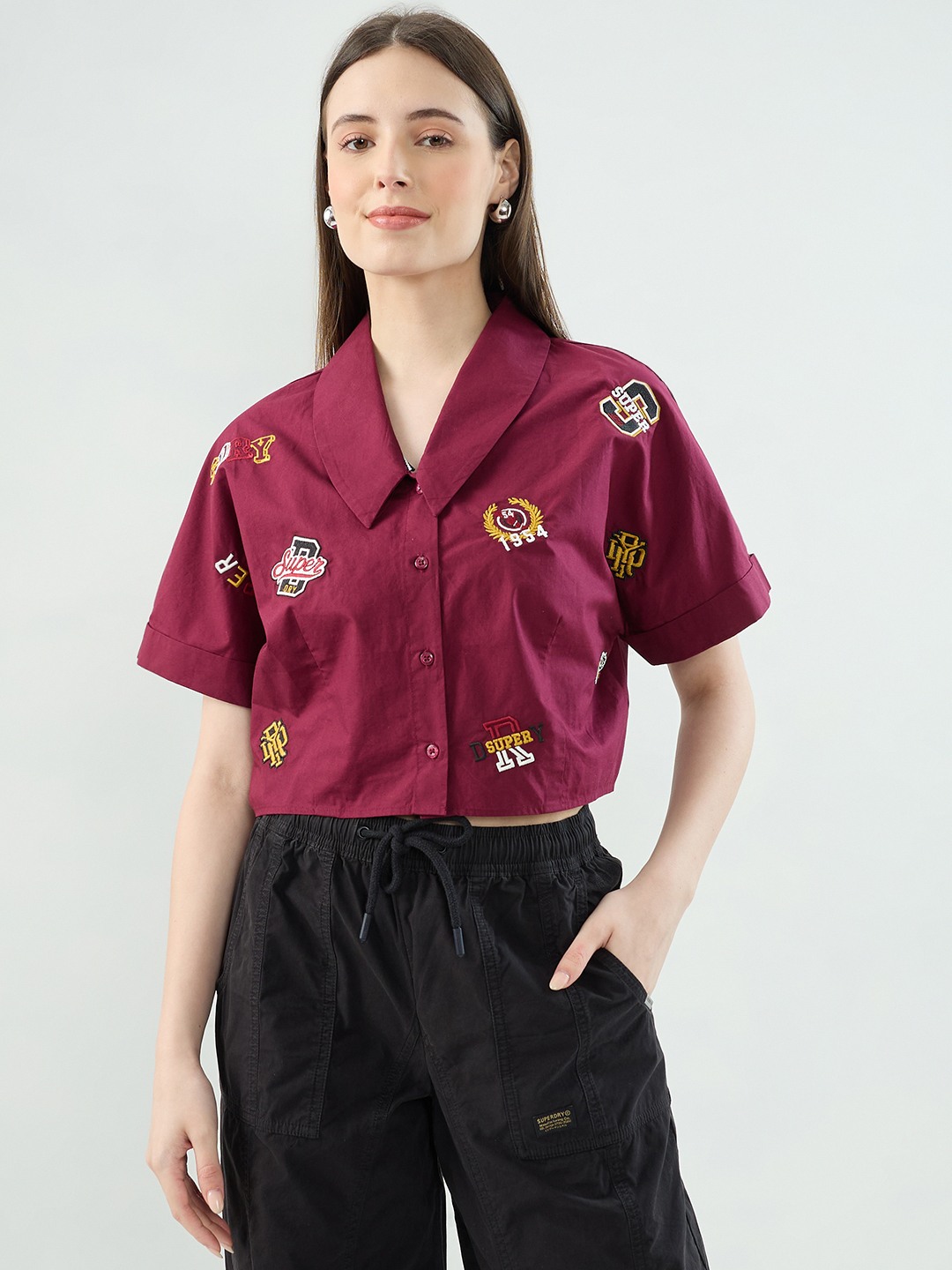 SD VARSITY EMBROIDERY SHIRT