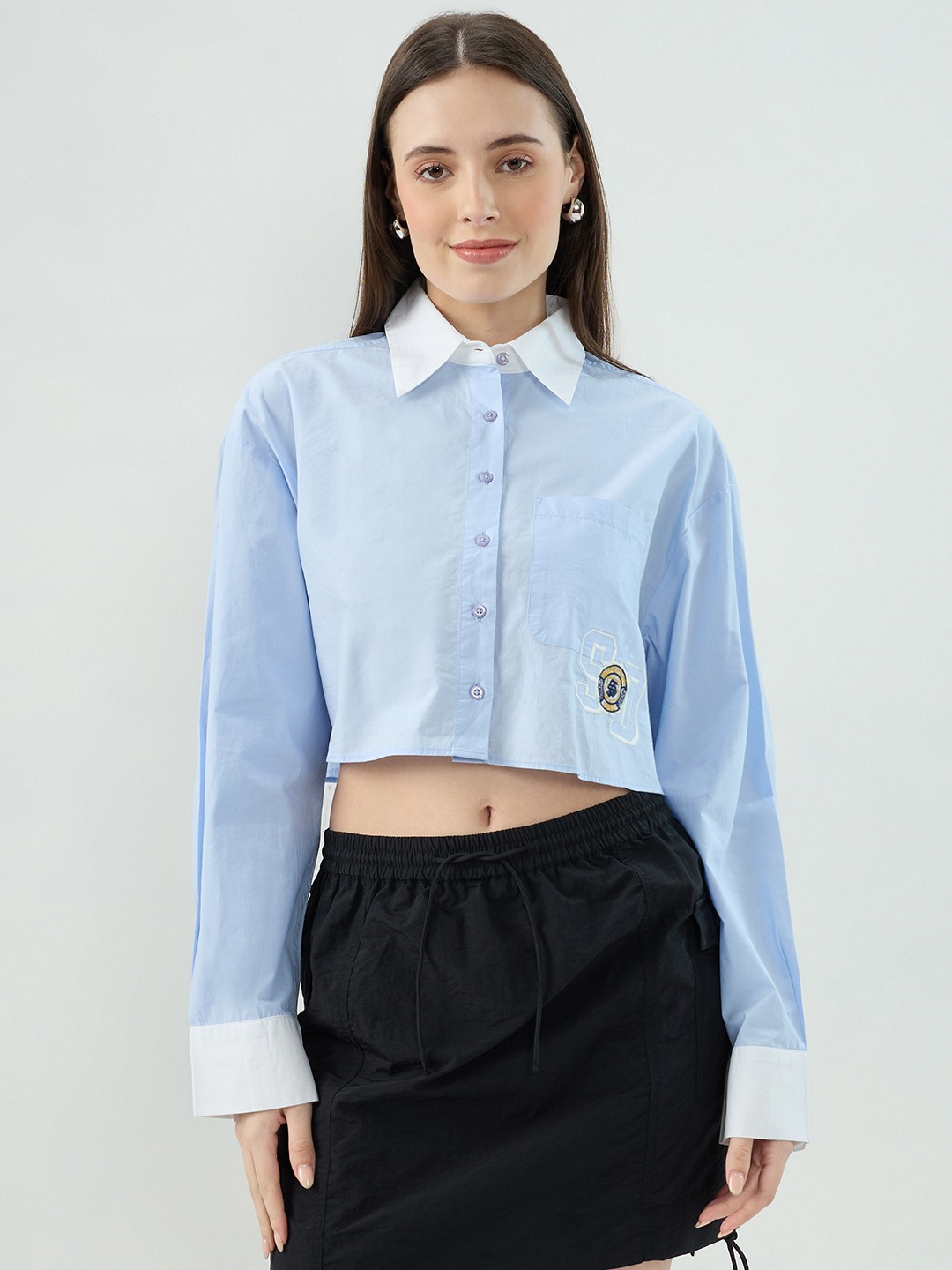 CLASSIC VARSITY EMBLEM SHIRT