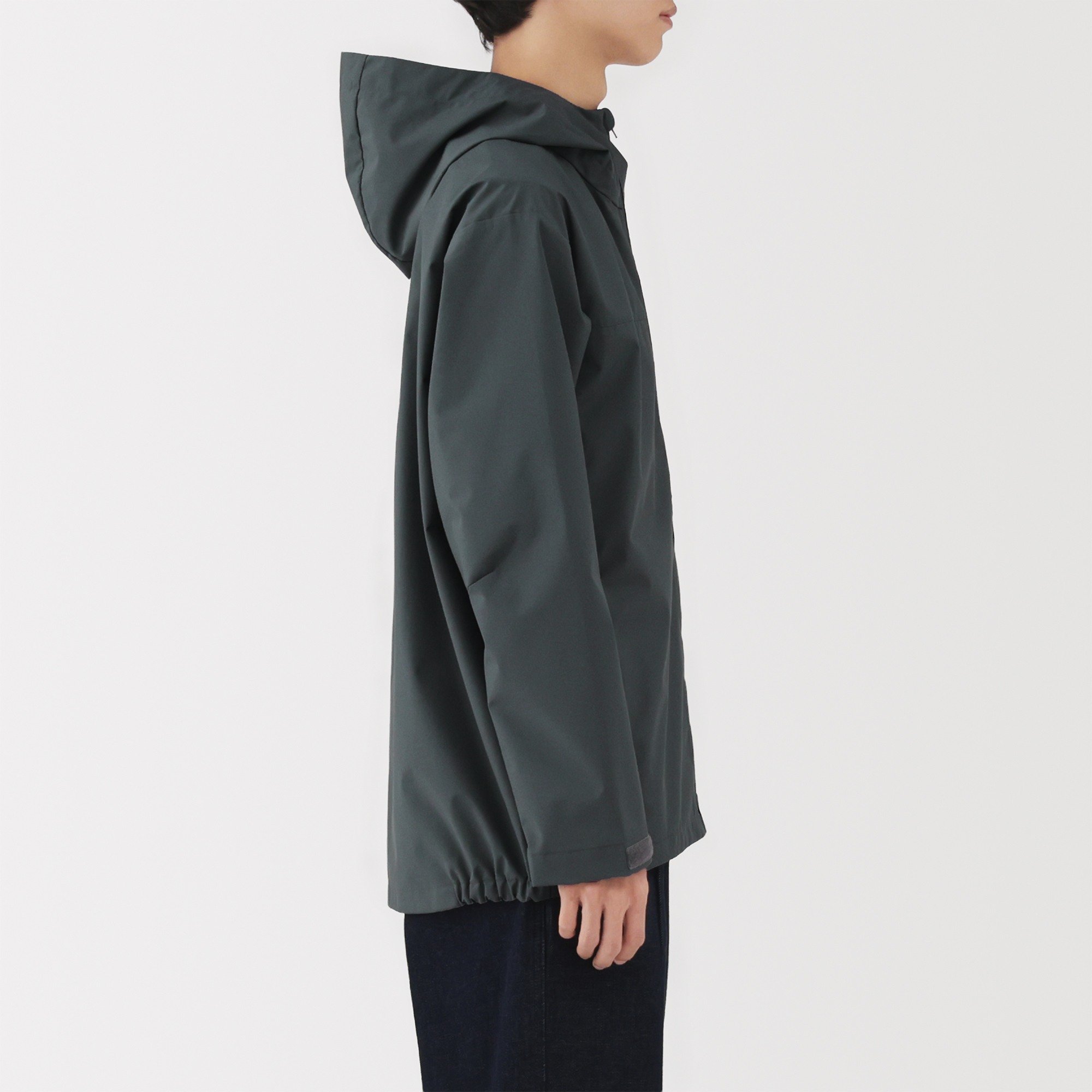 M's Water repellent hooded jacket