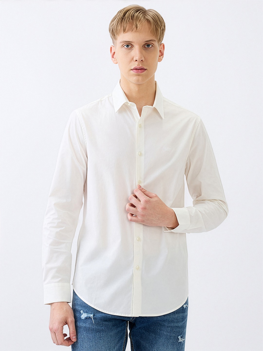 SD LUXE STRETCH POPLIN SHIRT