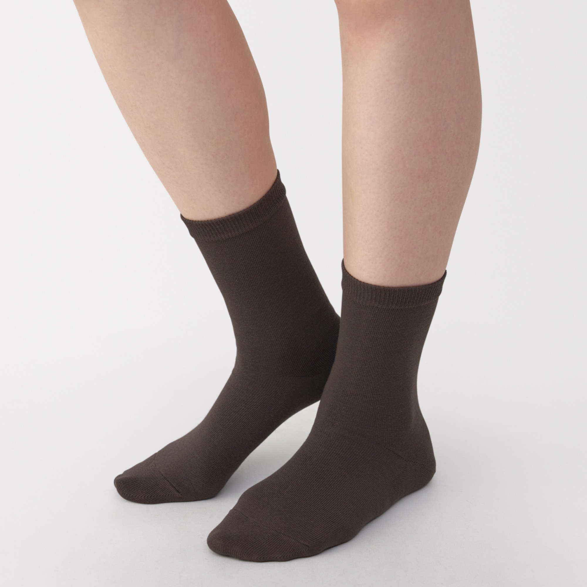 W's right angle 3 Layer Loose Top socks