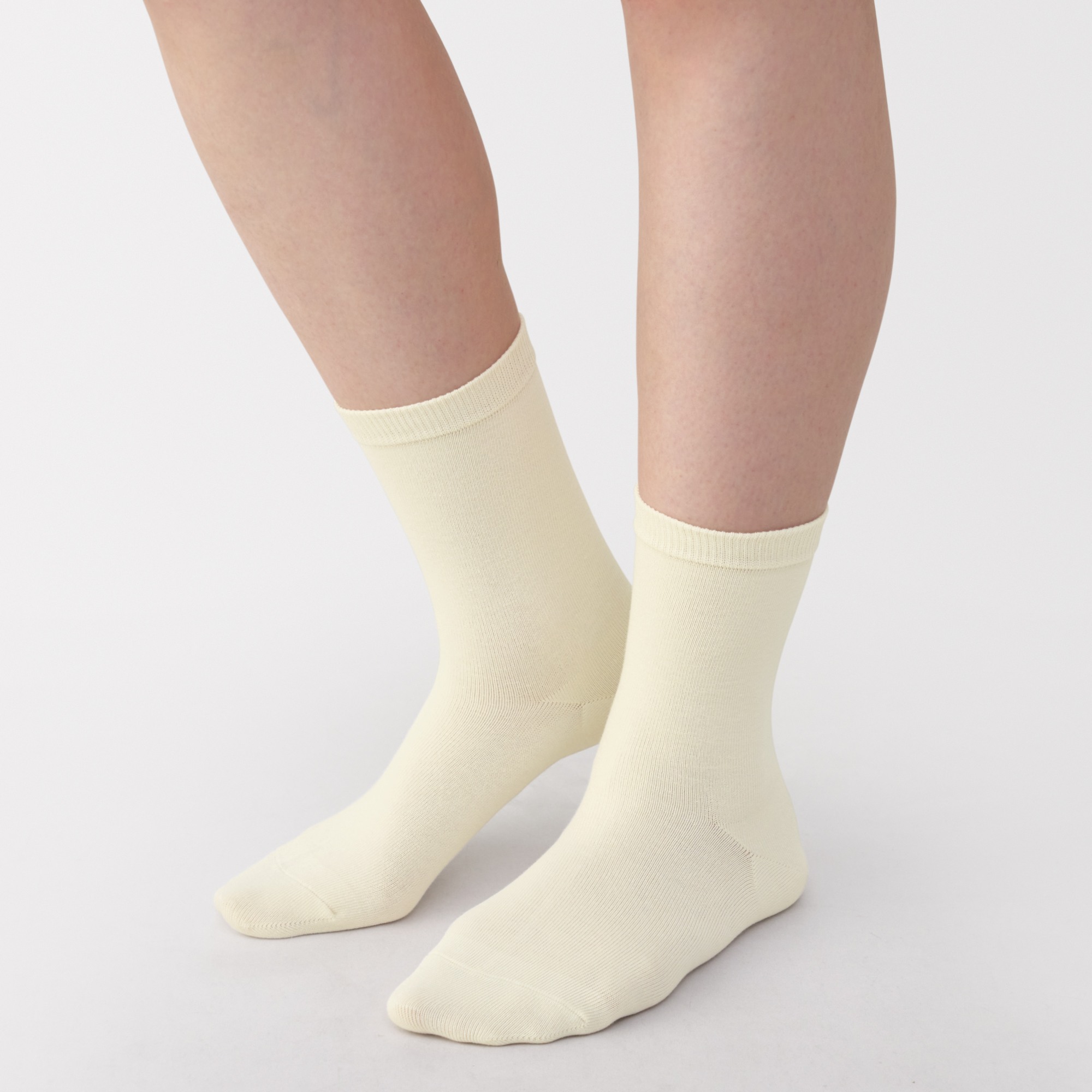 W's right angle 3 Layer Loose Top socks