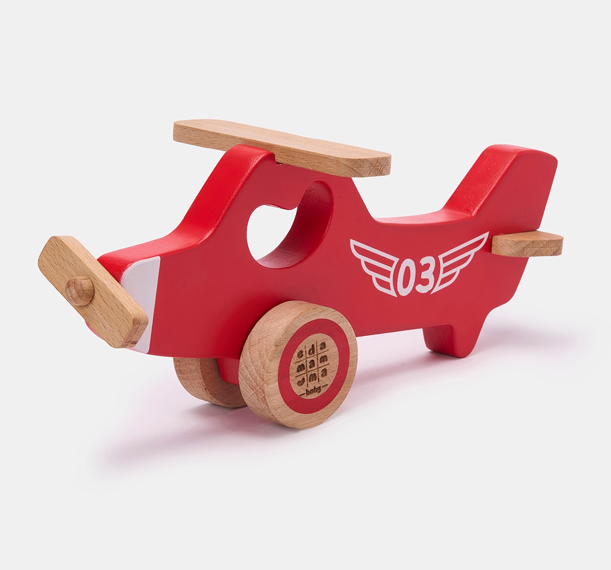 Ed-a-Mamma Wooden Toys Red