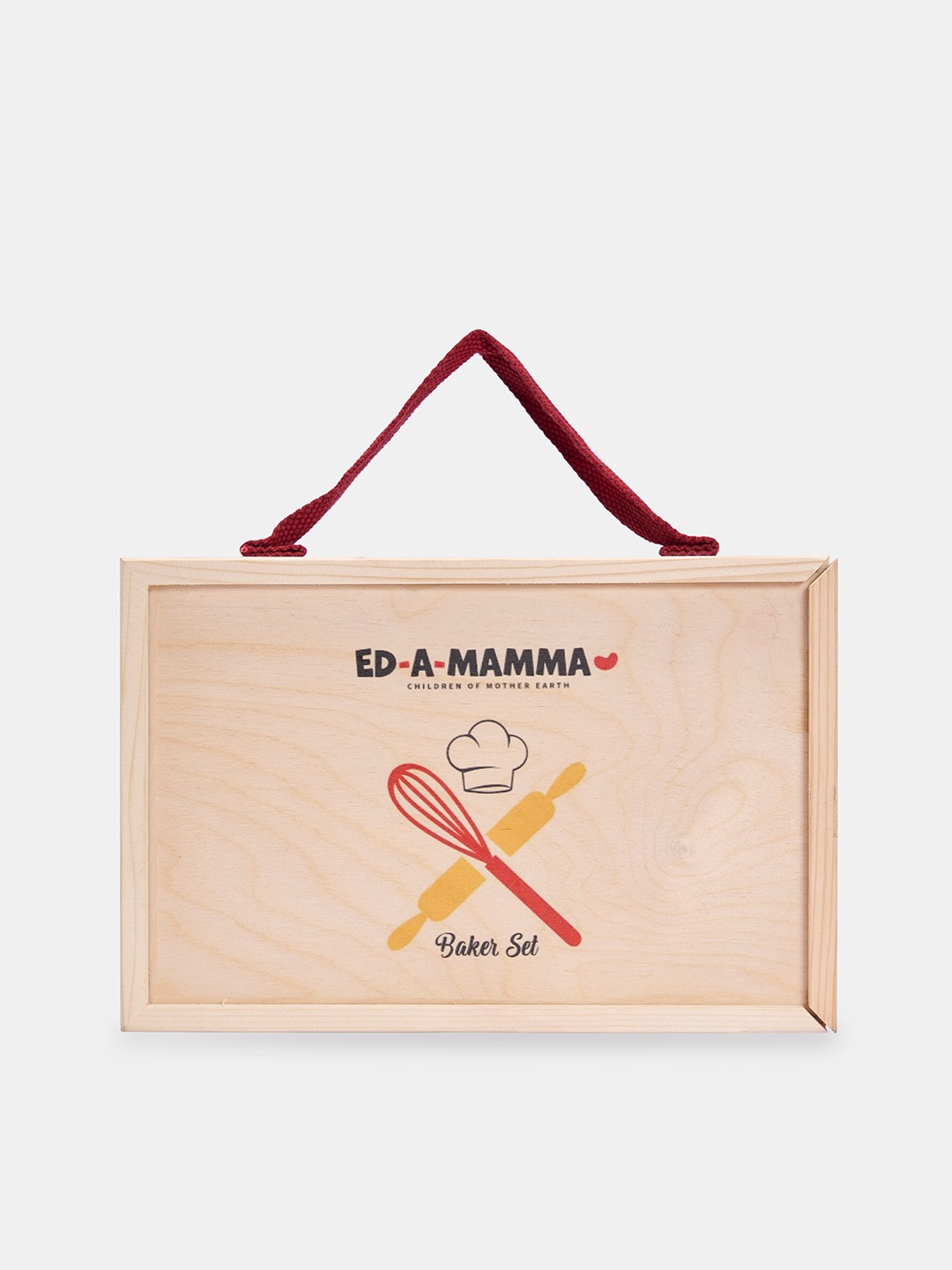 Ed-a-Mamma BAKER SET, GRE Wooden Toys GREY