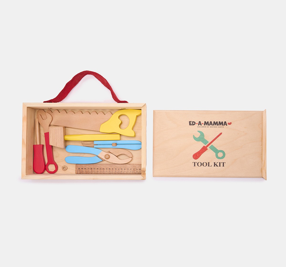 Ed-a-Mamma Wooden Toys Multicolor