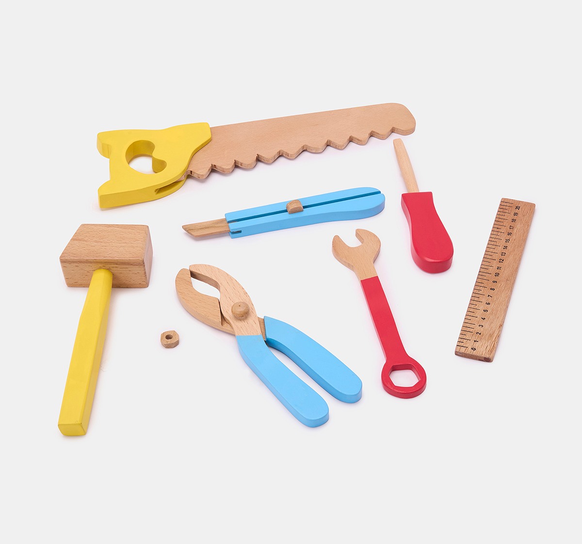Ed-a-Mamma Wooden Toys Multicolor