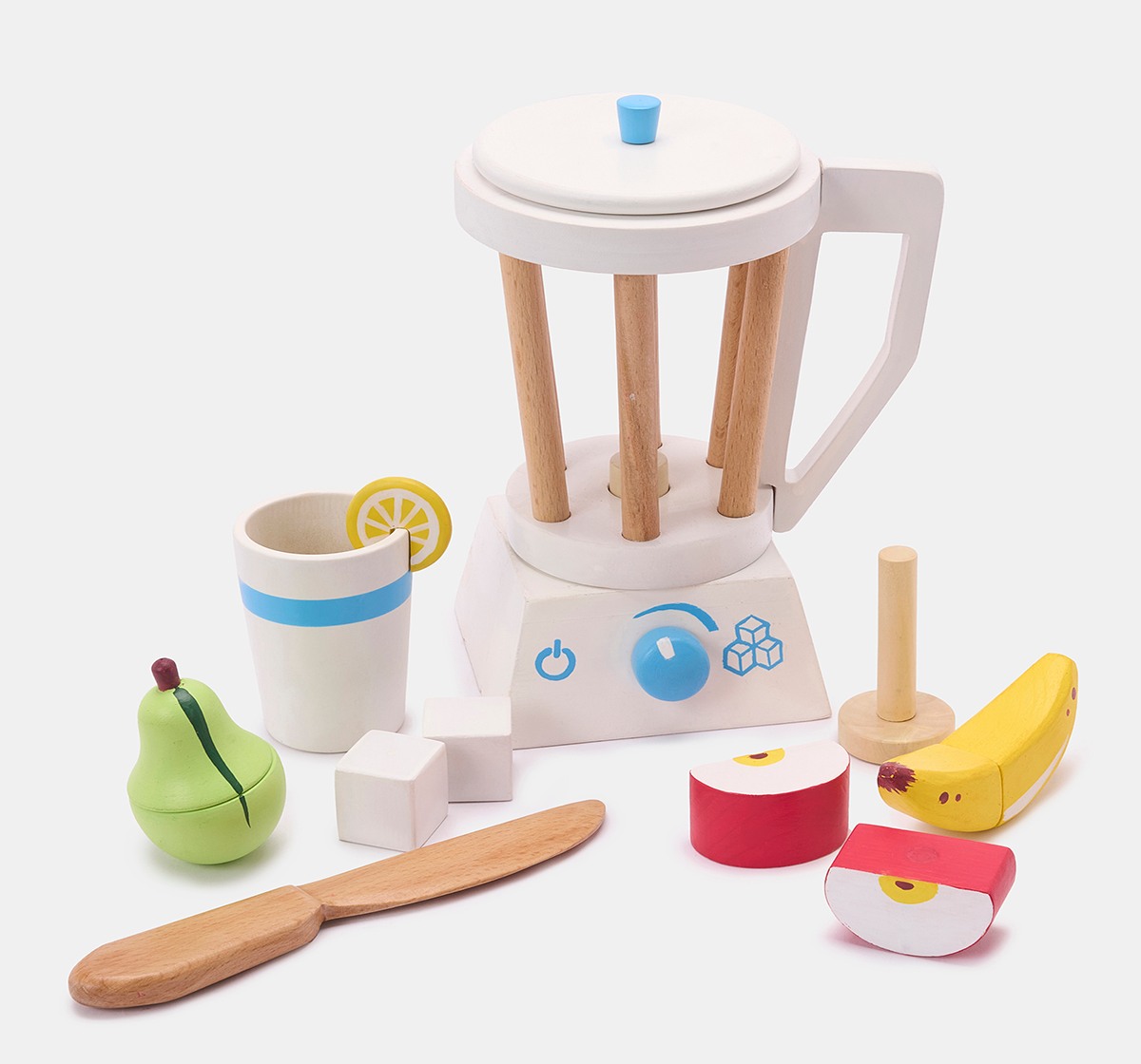 Ed-a-Mamma  Wooden Toys White