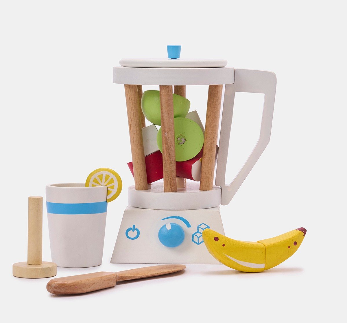 Ed-a-Mamma  Wooden Toys White