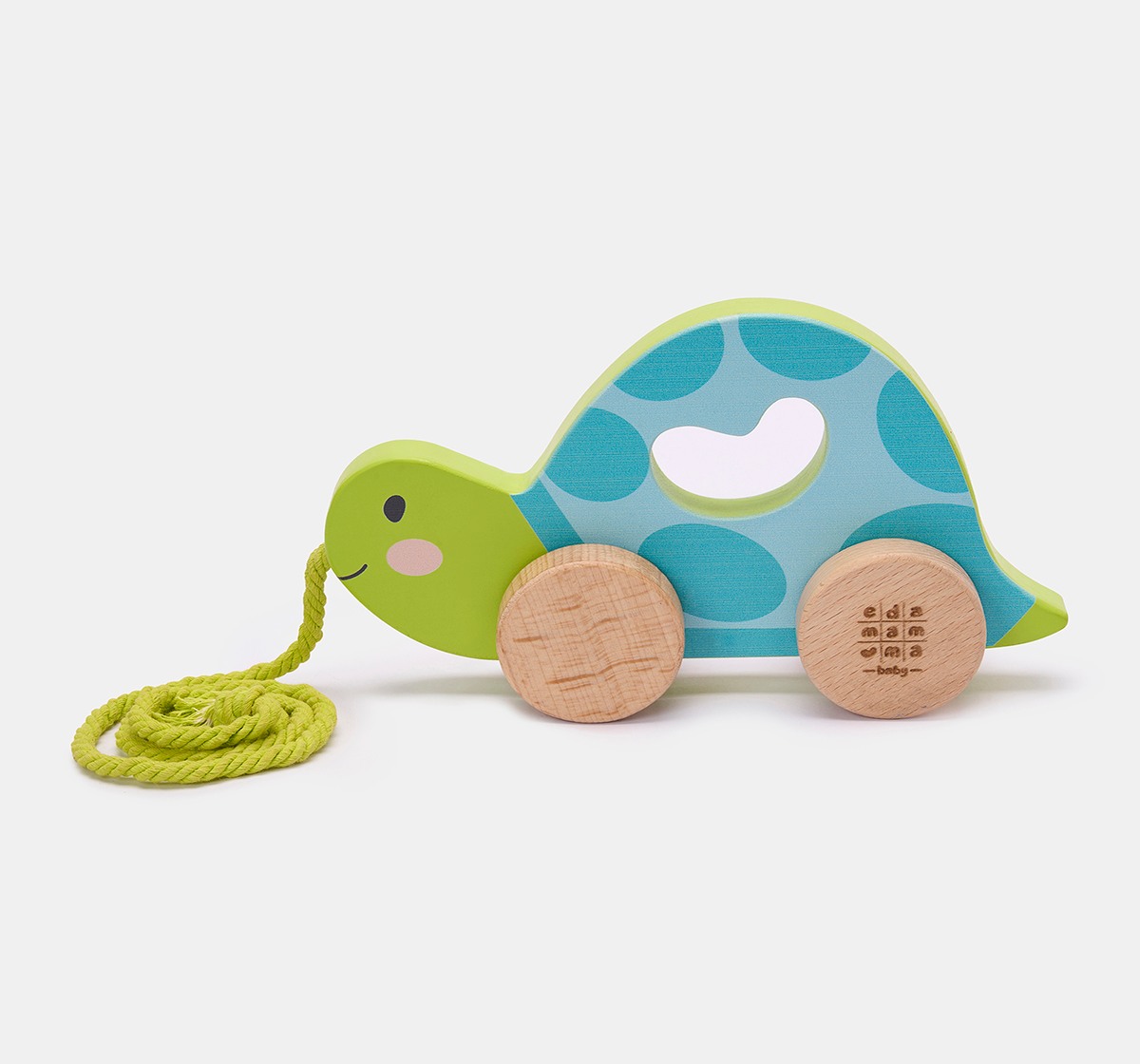 Ed-a-Mamma  Wooden Toys Green & Blue