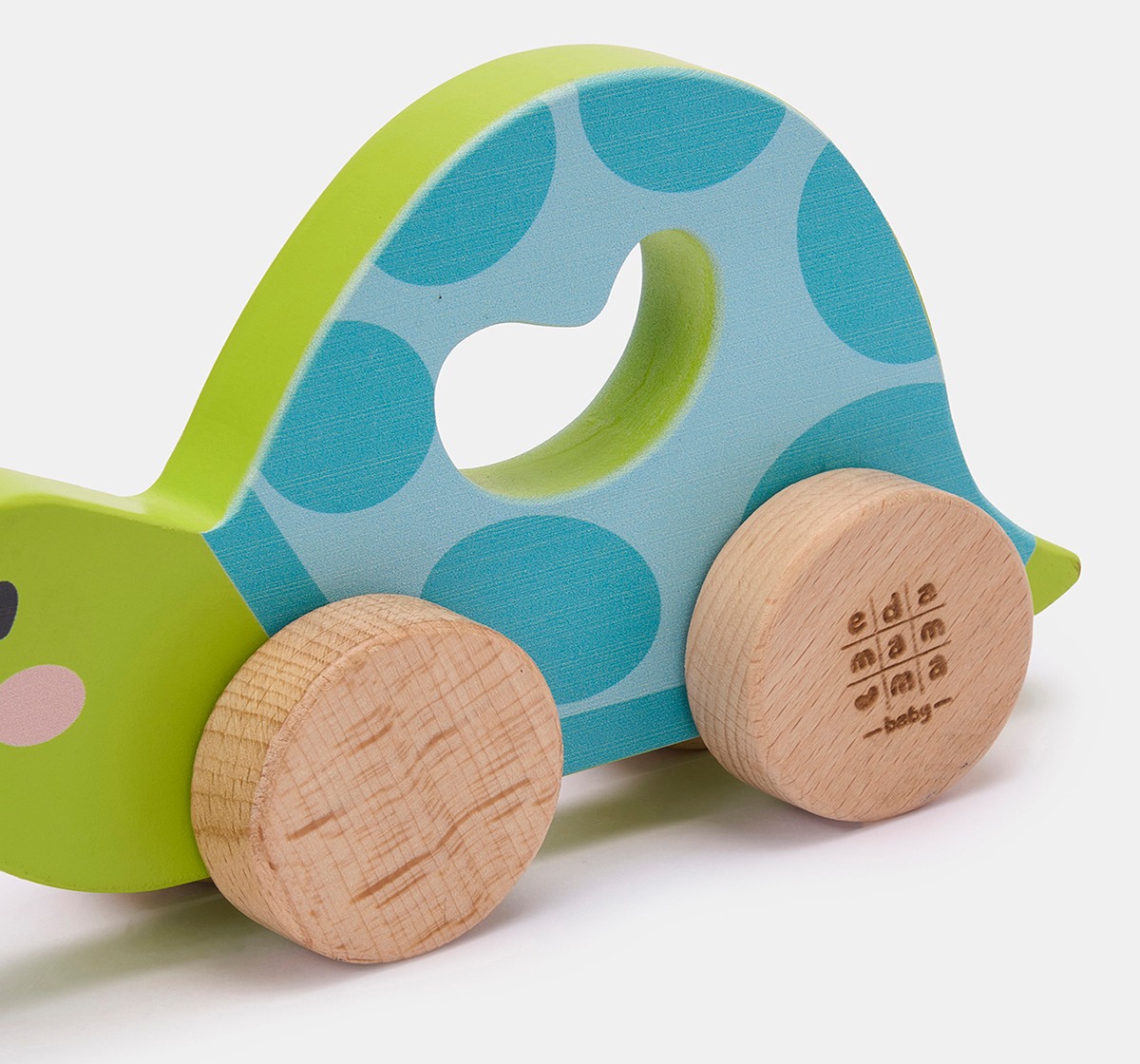 Ed-a-Mamma  Wooden Toys Green & Blue