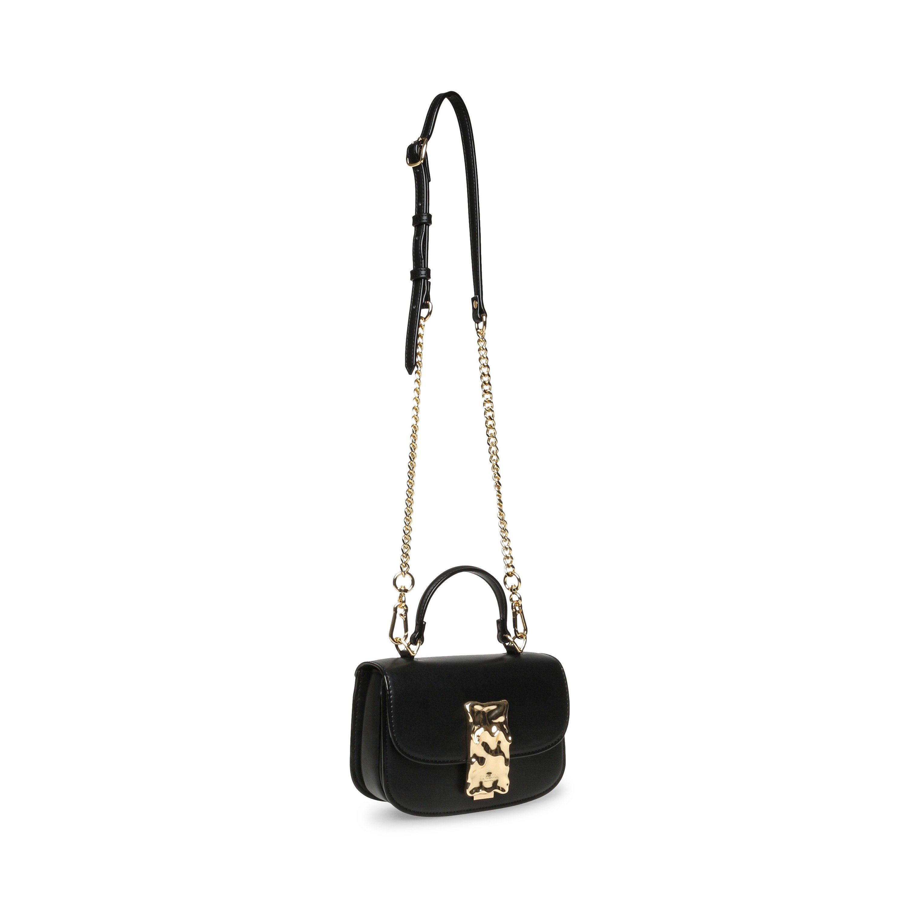 Binque Black/Gold Satchel