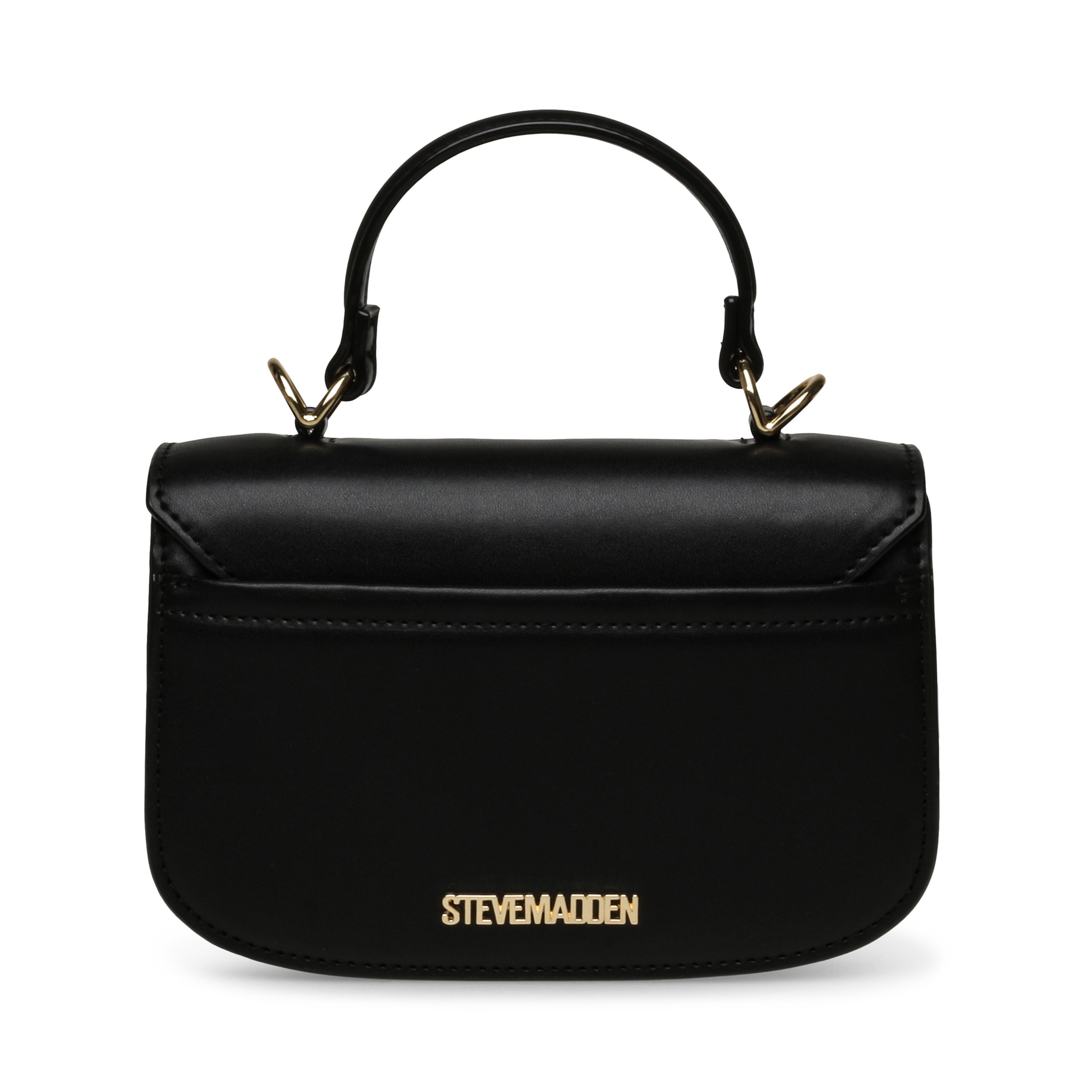 Binque Black/Gold Satchel