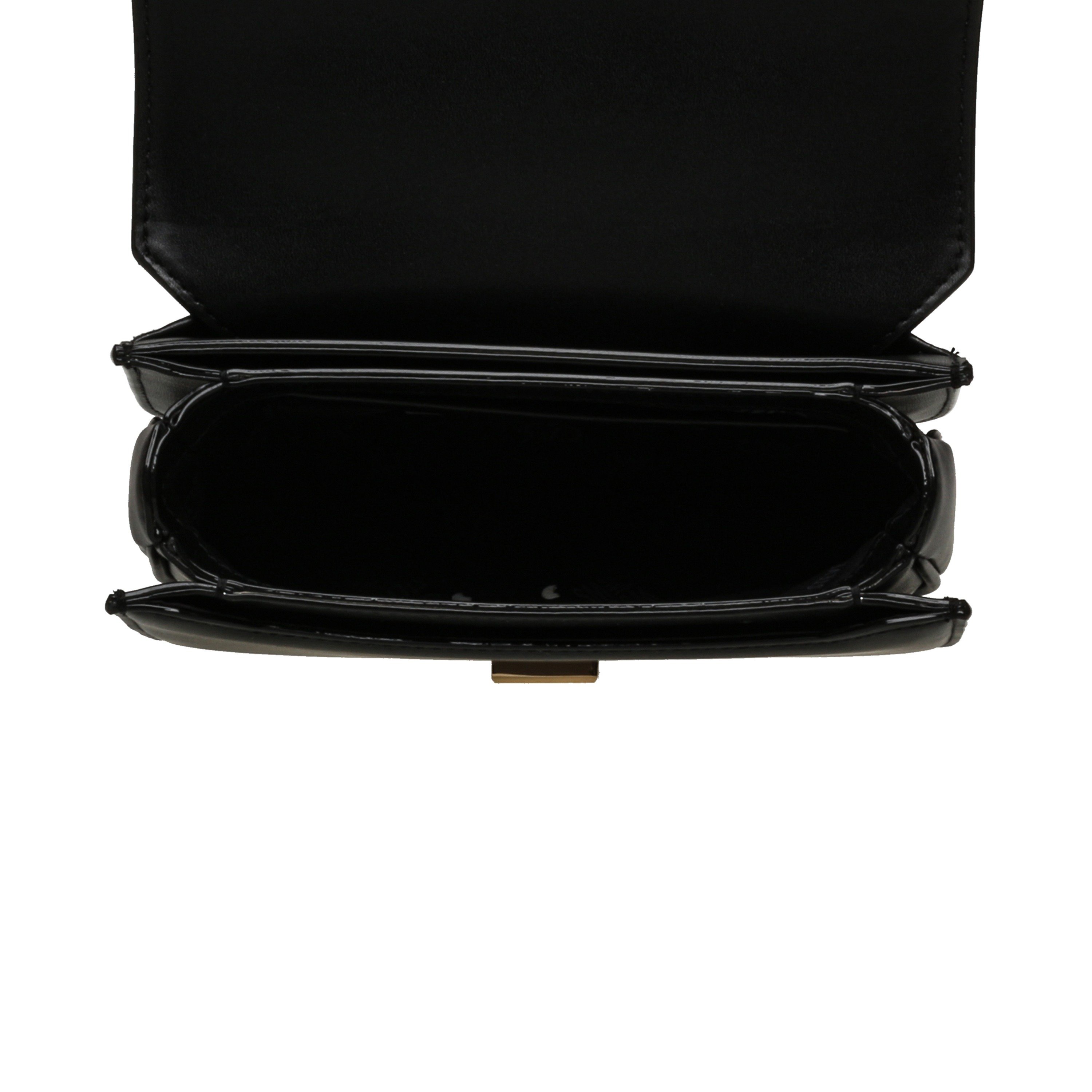 Binque Black/Gold Satchel