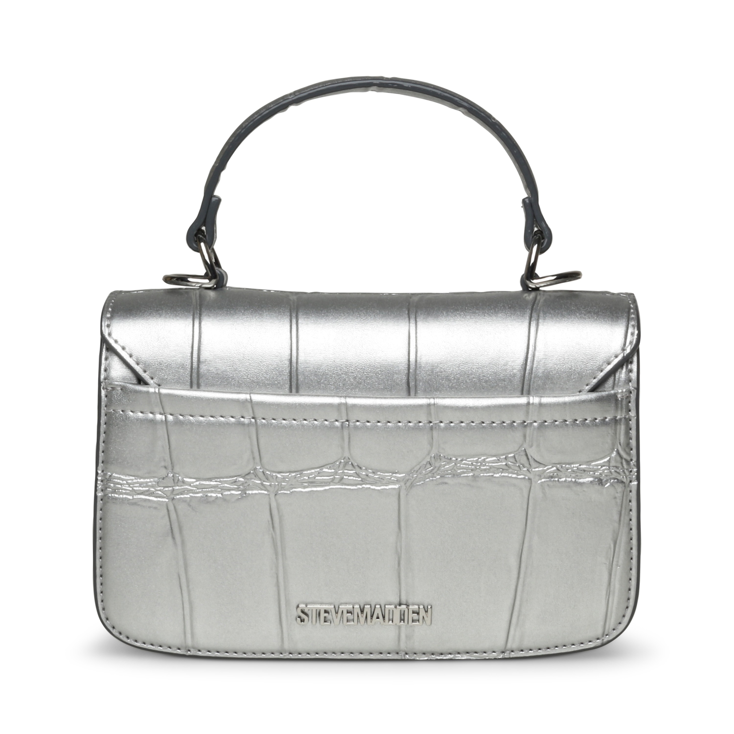 Binque-C Silver Satchel