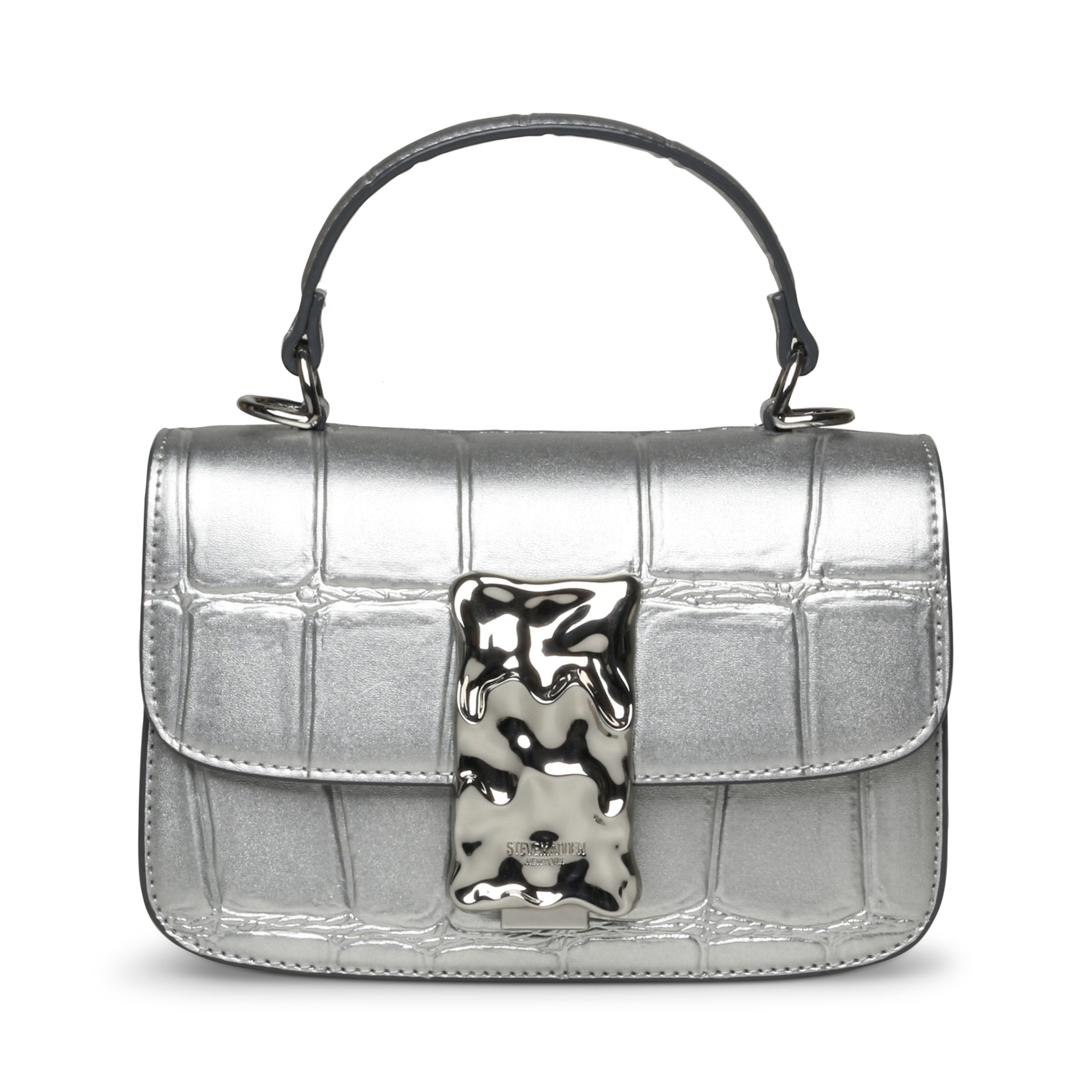 Binque-C Silver Satchel