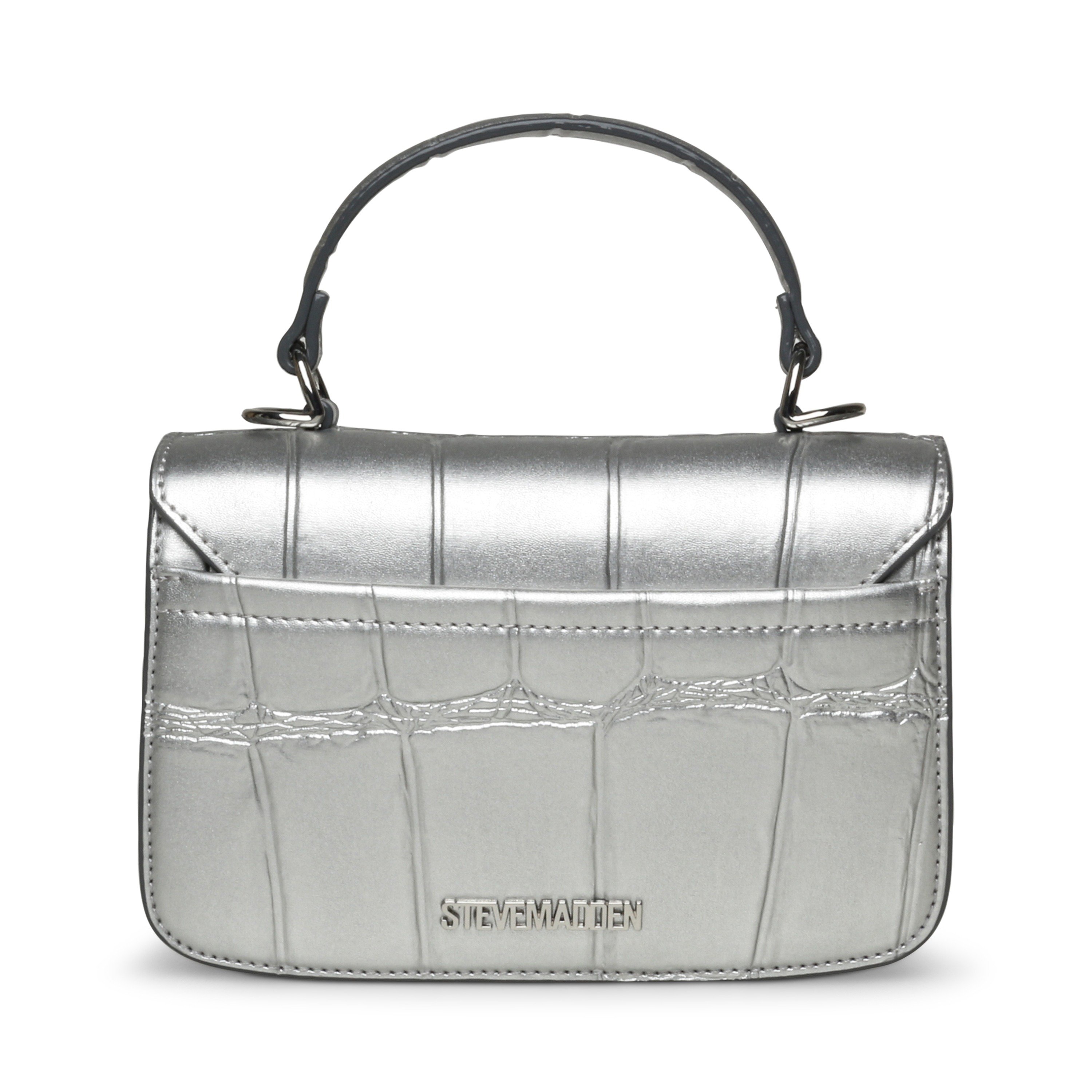 Binque-C Silver Satchel