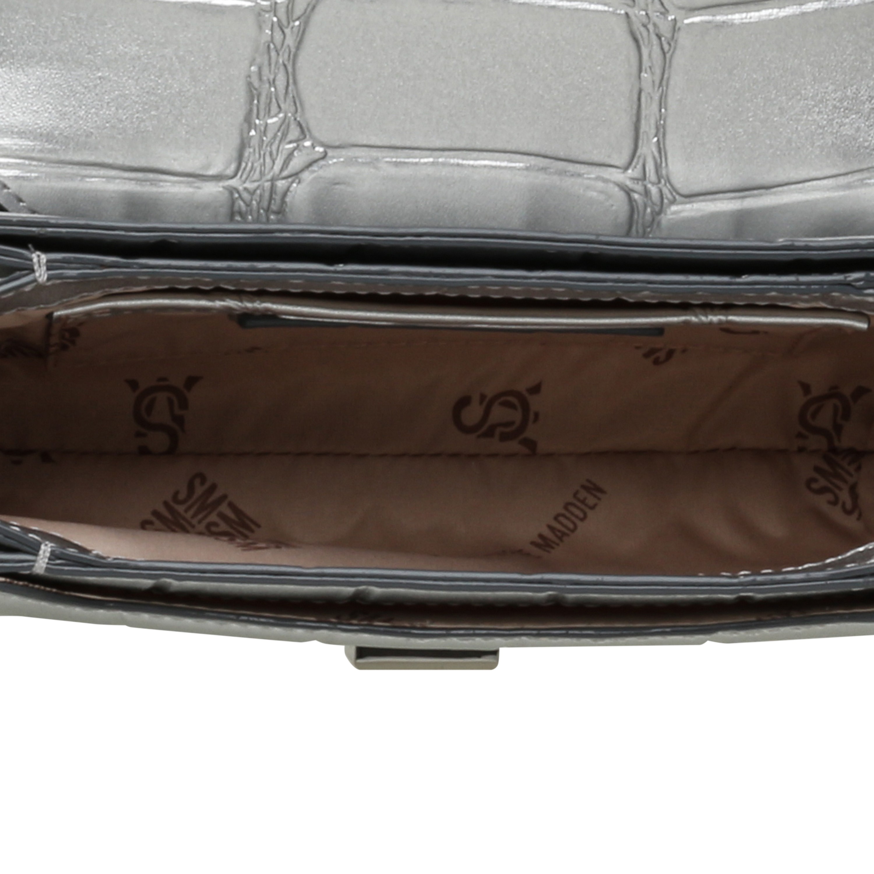 Binque-C Silver Satchel