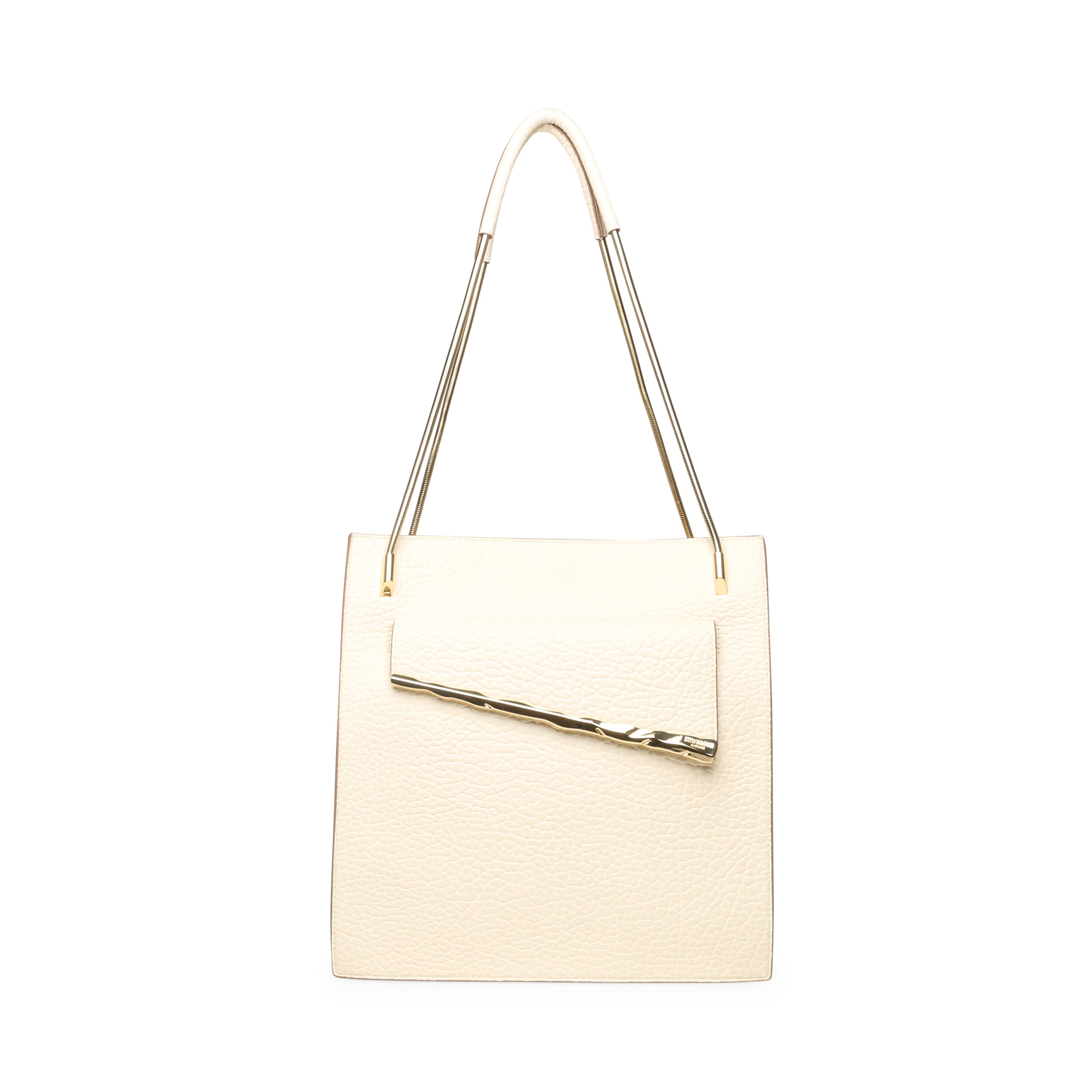Bjuliett Bone/Gold Tote