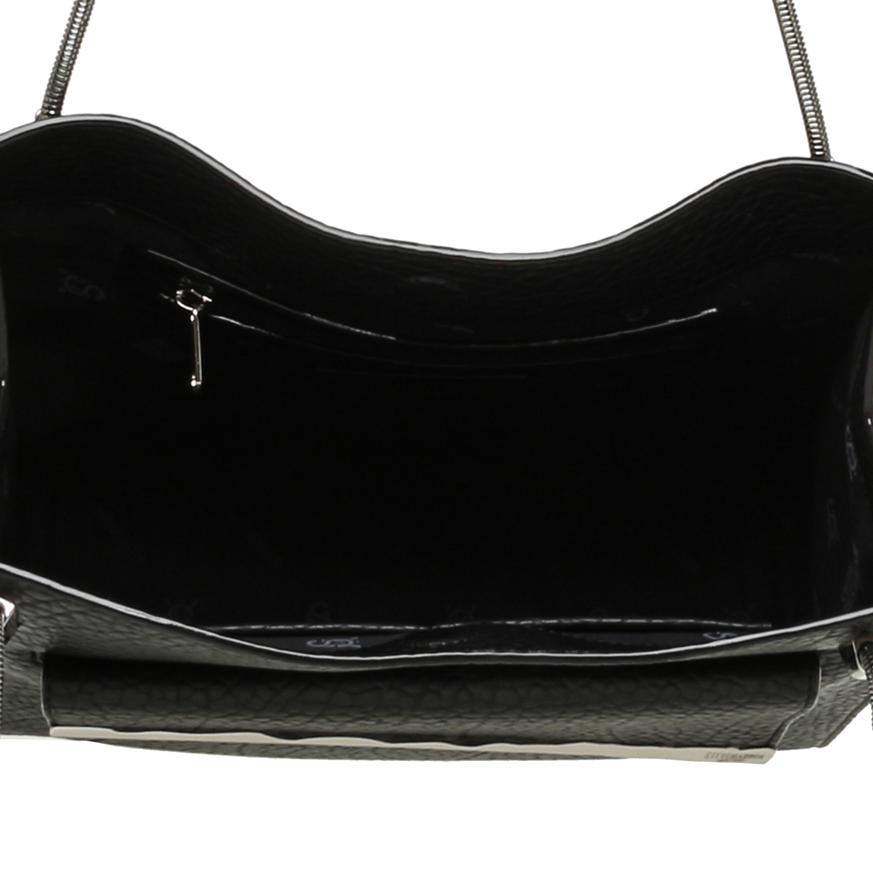 Bjuliett Black/Silver Tote