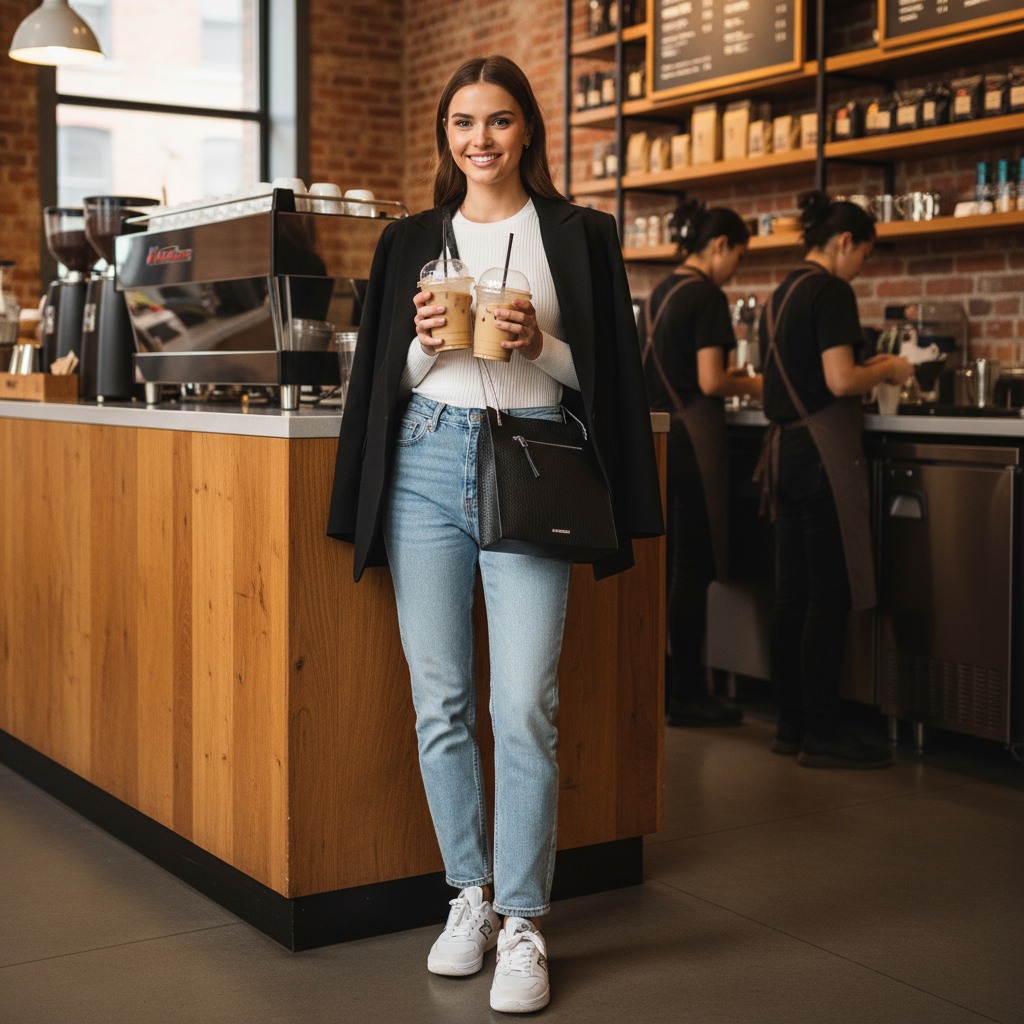 Bjuliett Black/Silver Tote