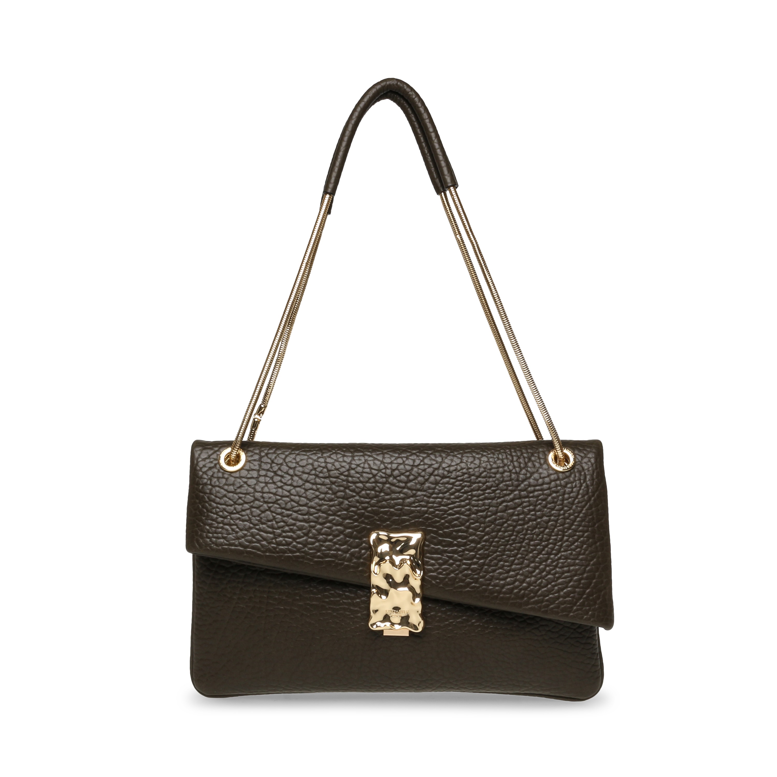 Bdona Olive/Gold Satchel