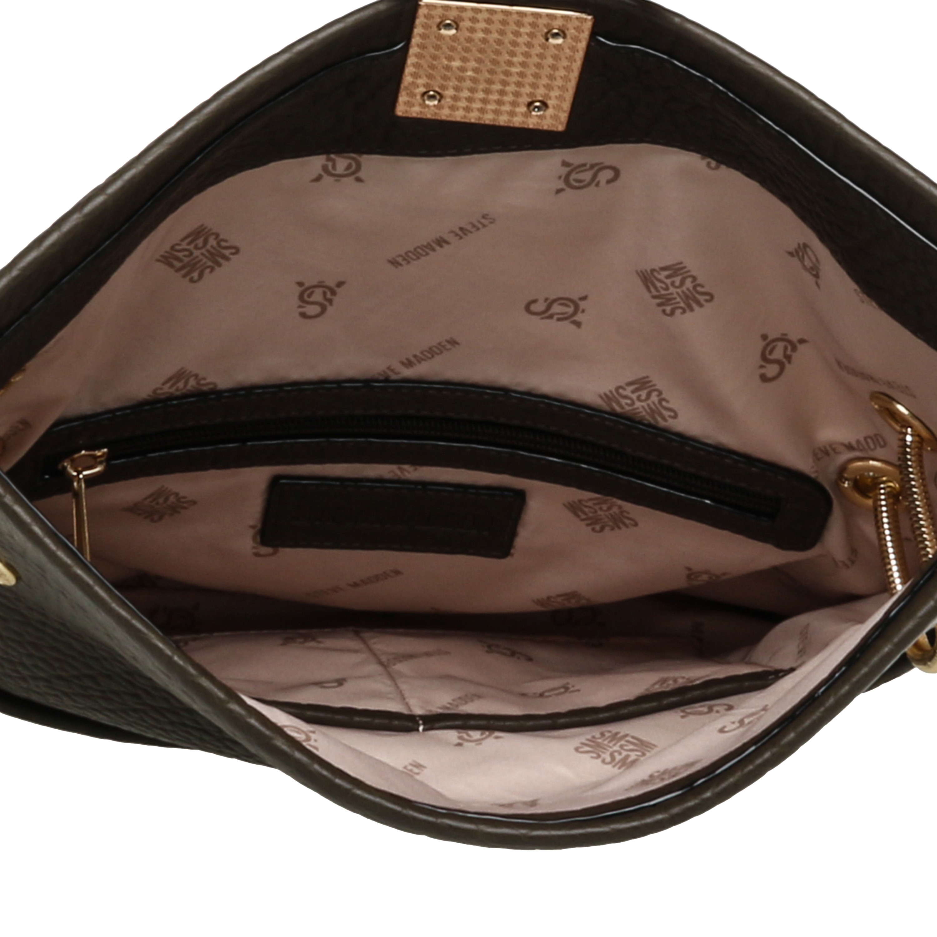 Bdona Olive/Gold Satchel