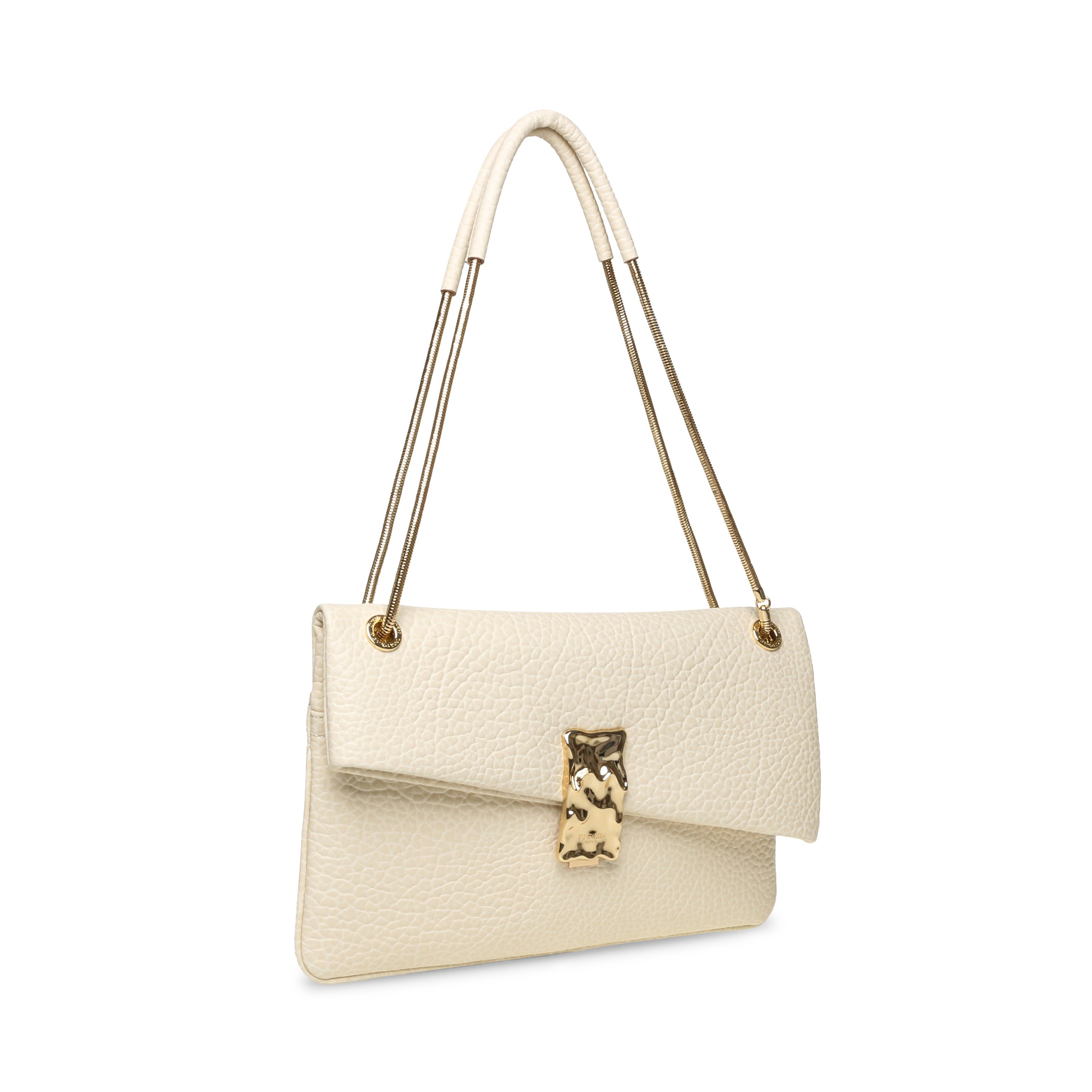 Bdona Bone/Gold Satchel