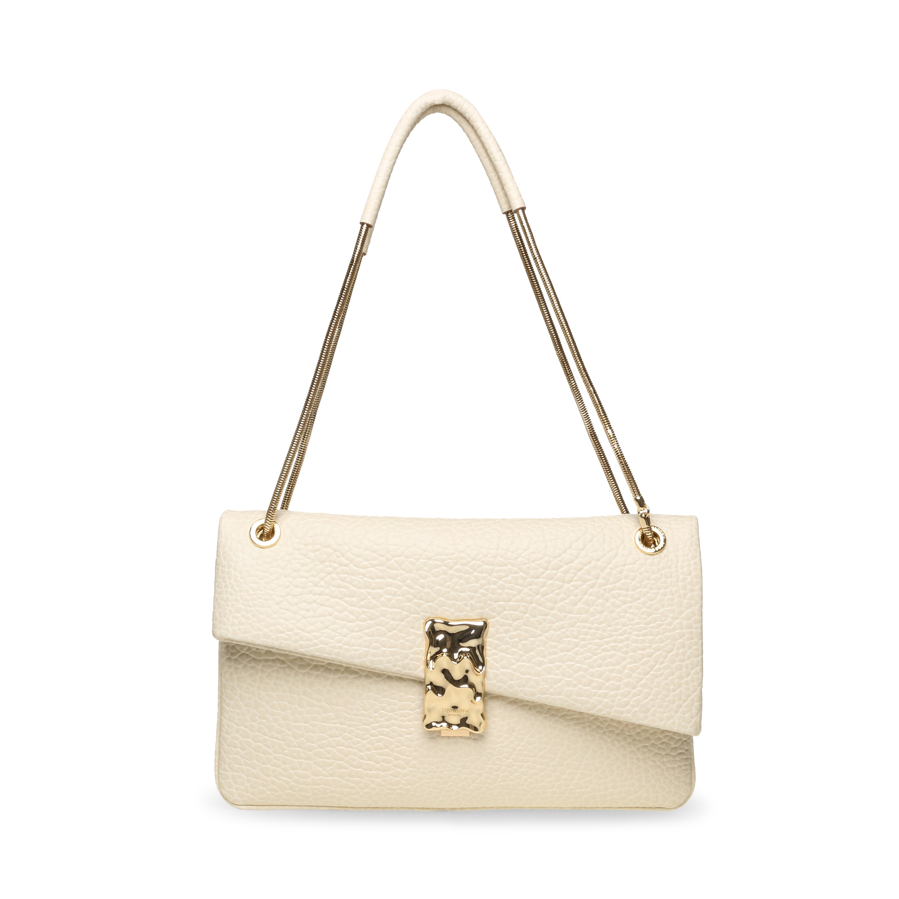 Bdona Bone/Gold Satchel
