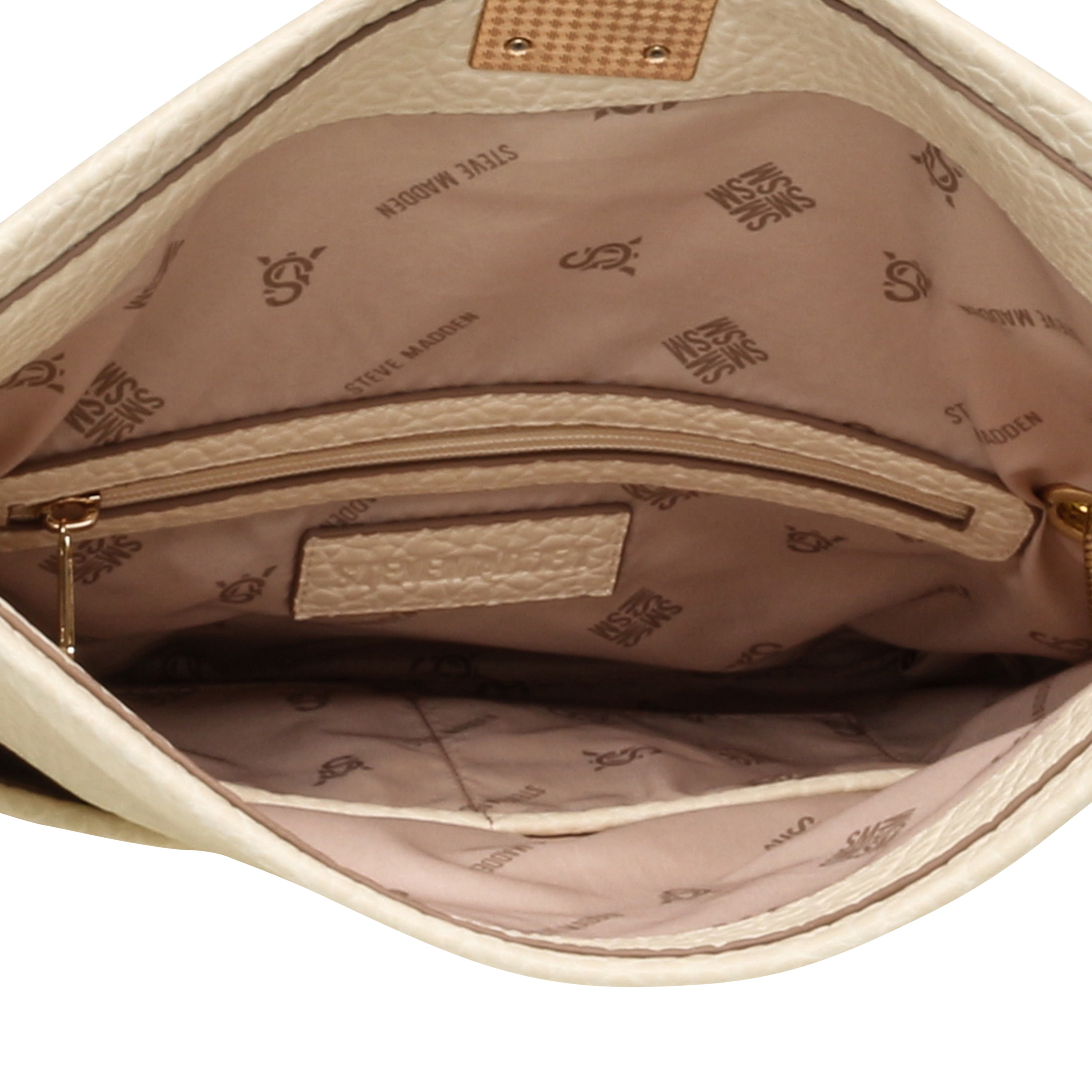 Bdona Bone/Gold Satchel