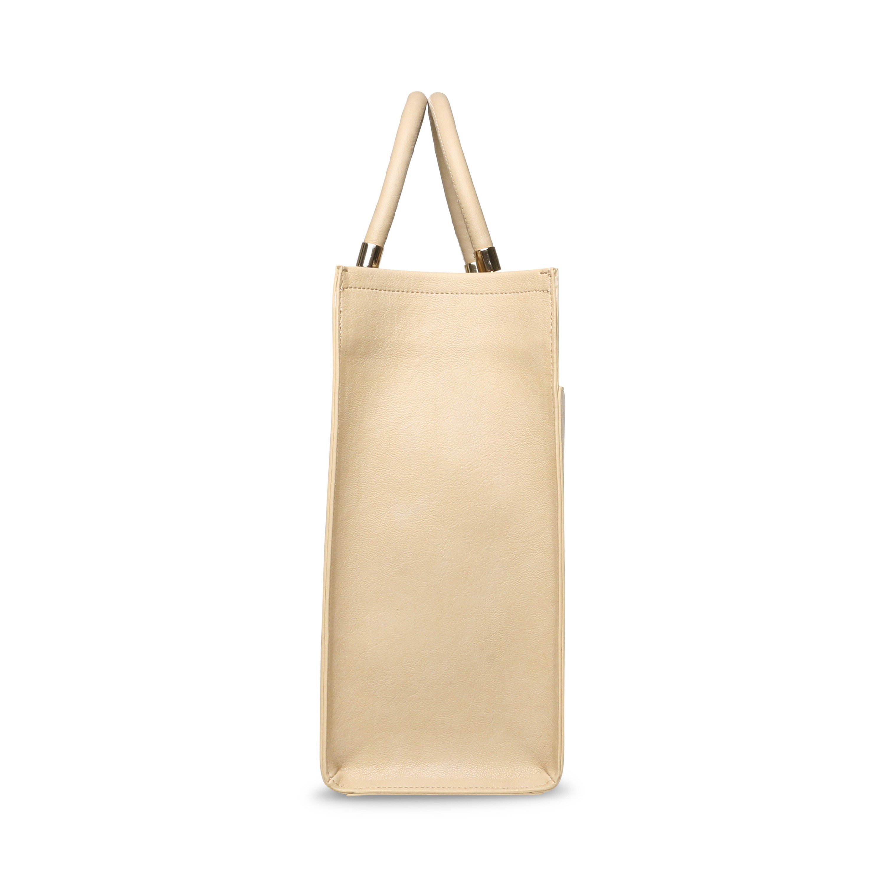 BCHLOEY Bone/Gold Tote