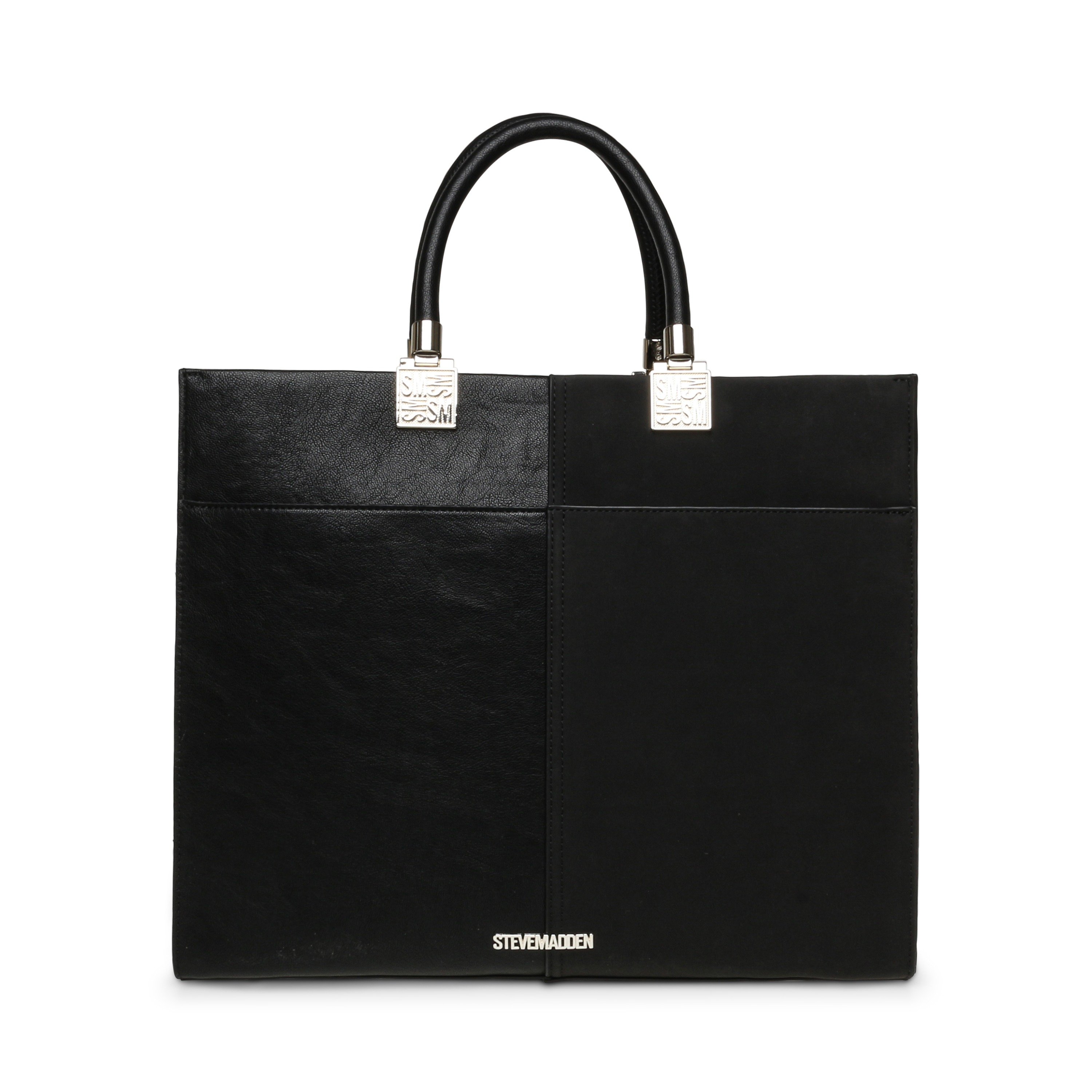 BCHLOEY Black/Silver Tote