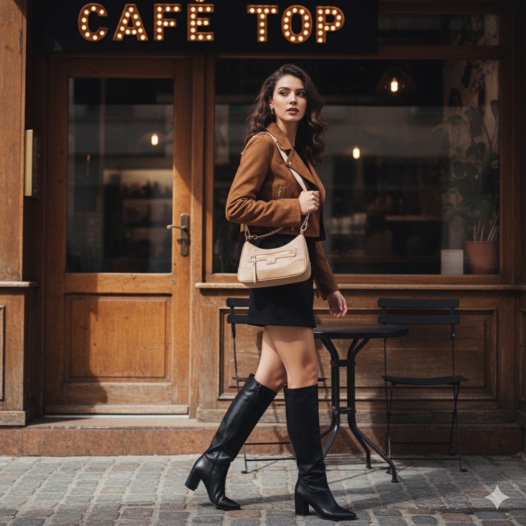 Bgreed Almond Crossbody