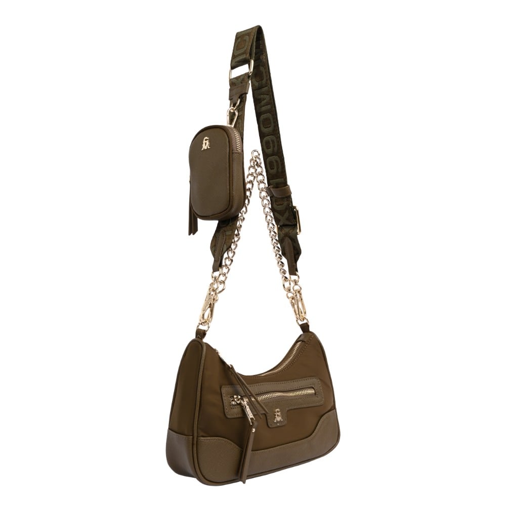 Bgreed Olive/Gold Crossbody
