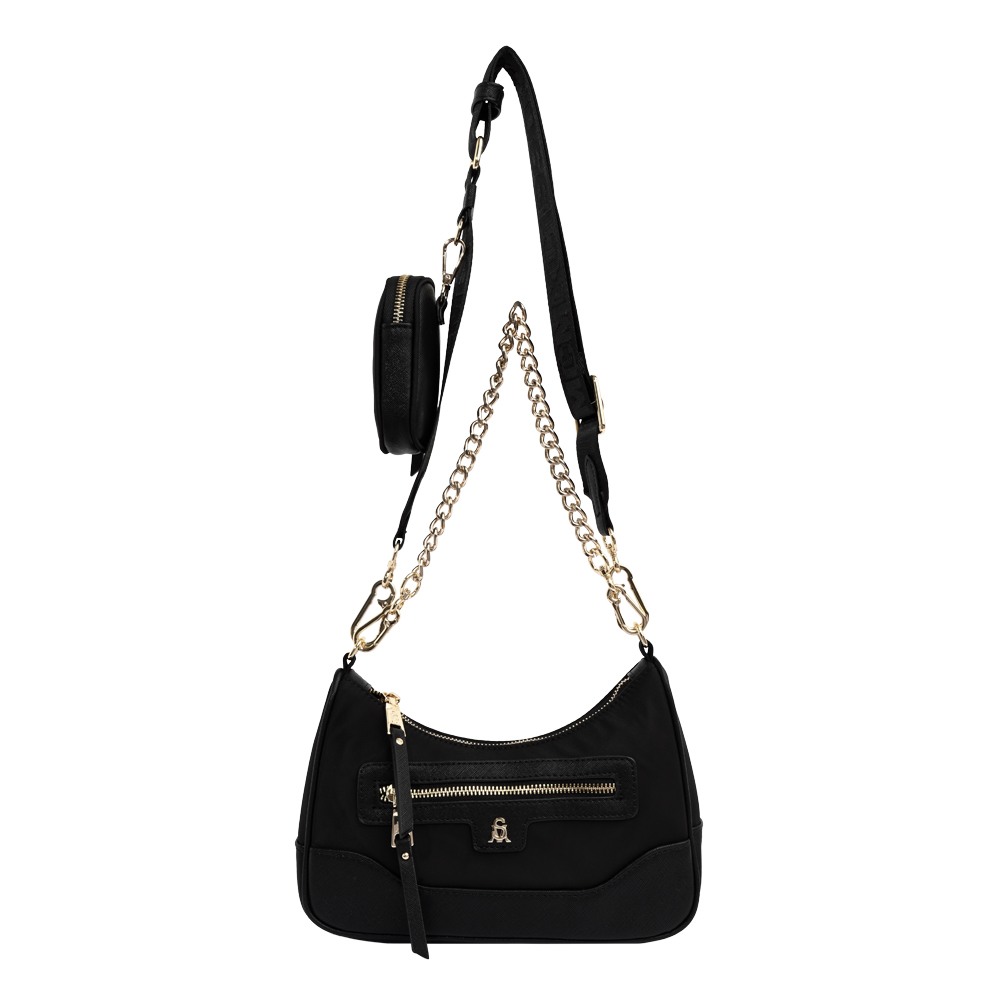 Bgreed Black/Gold Crossbody