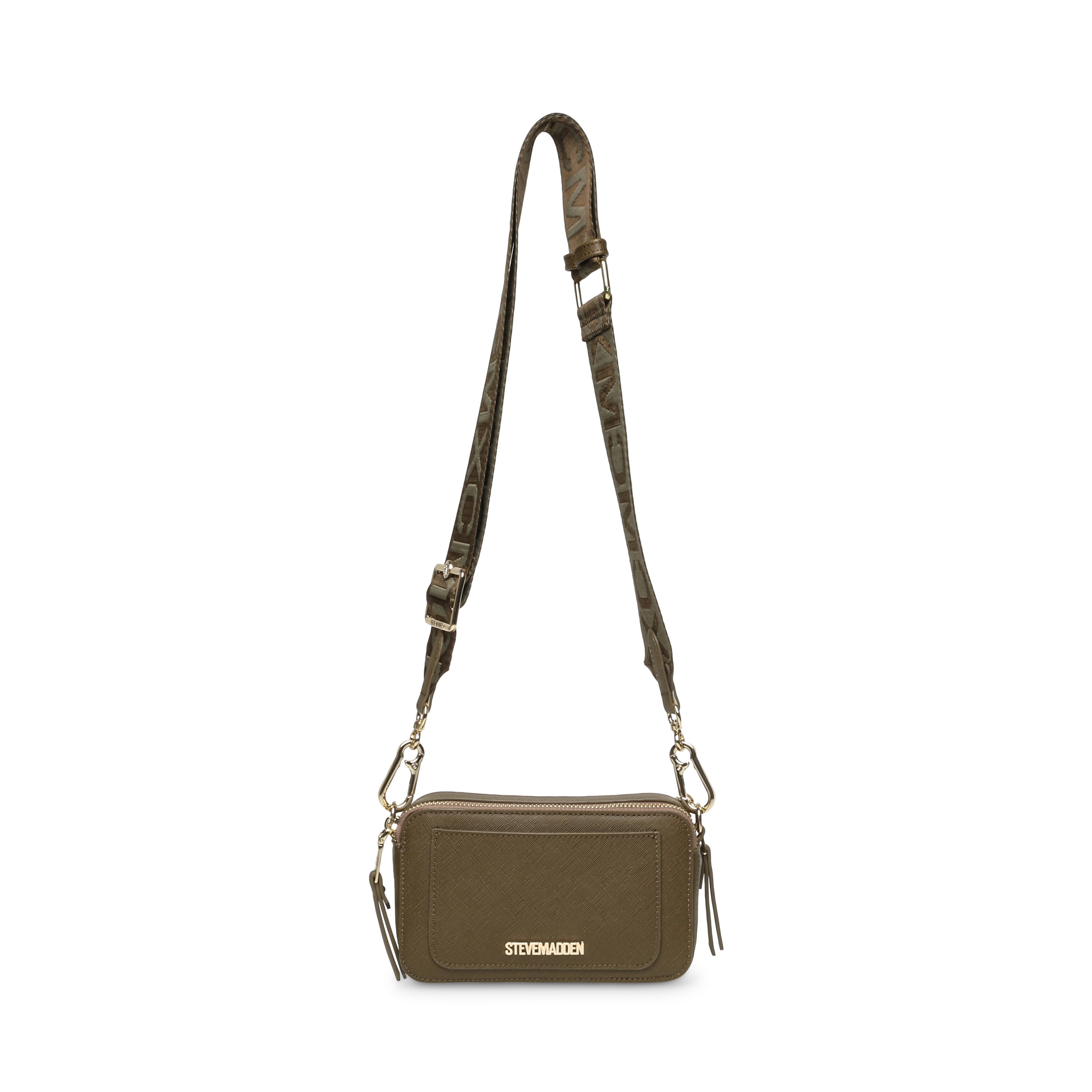 BRISA-2 Olive/Gold Crossbody